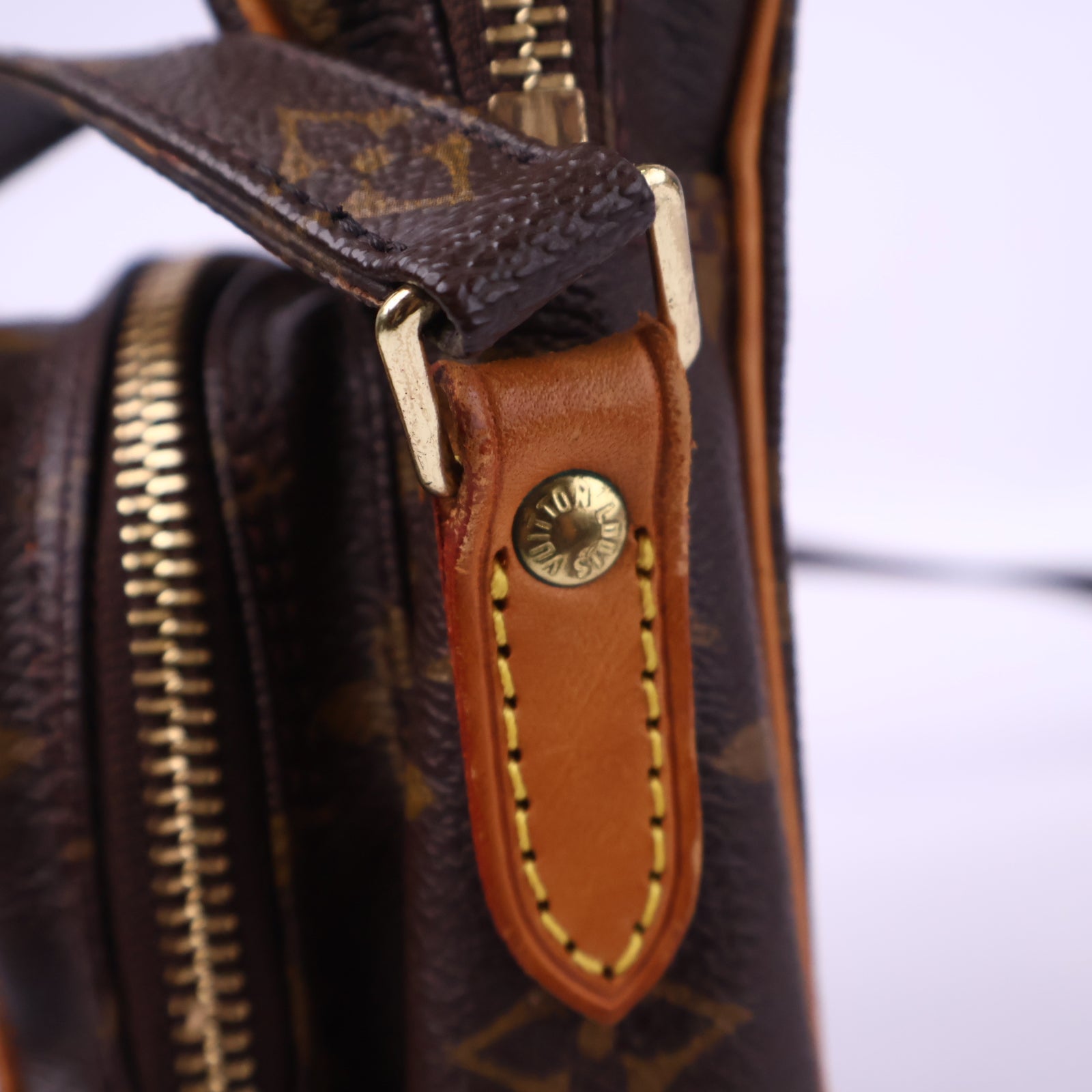 J3129 Louis Vuitton Crossbody Bag Monogram Amazone Canvas Brown | Pre-Owned Excellent Brown Monogram Canvas