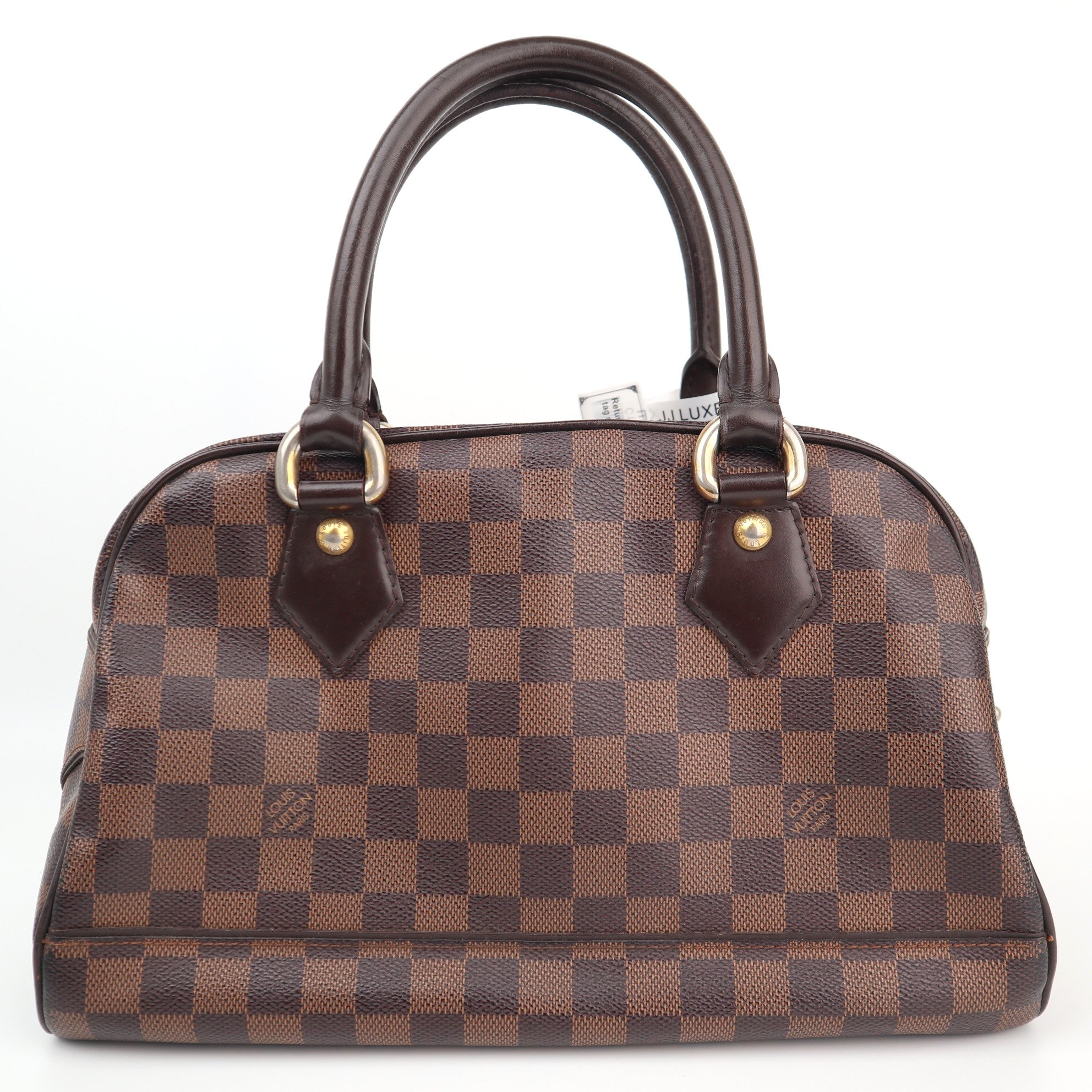 Louis Vuitton Damier Ebene Duomo Shoulder Bag C1586 | Pre-Owned Very Good Brown Damier Ebene Canvas