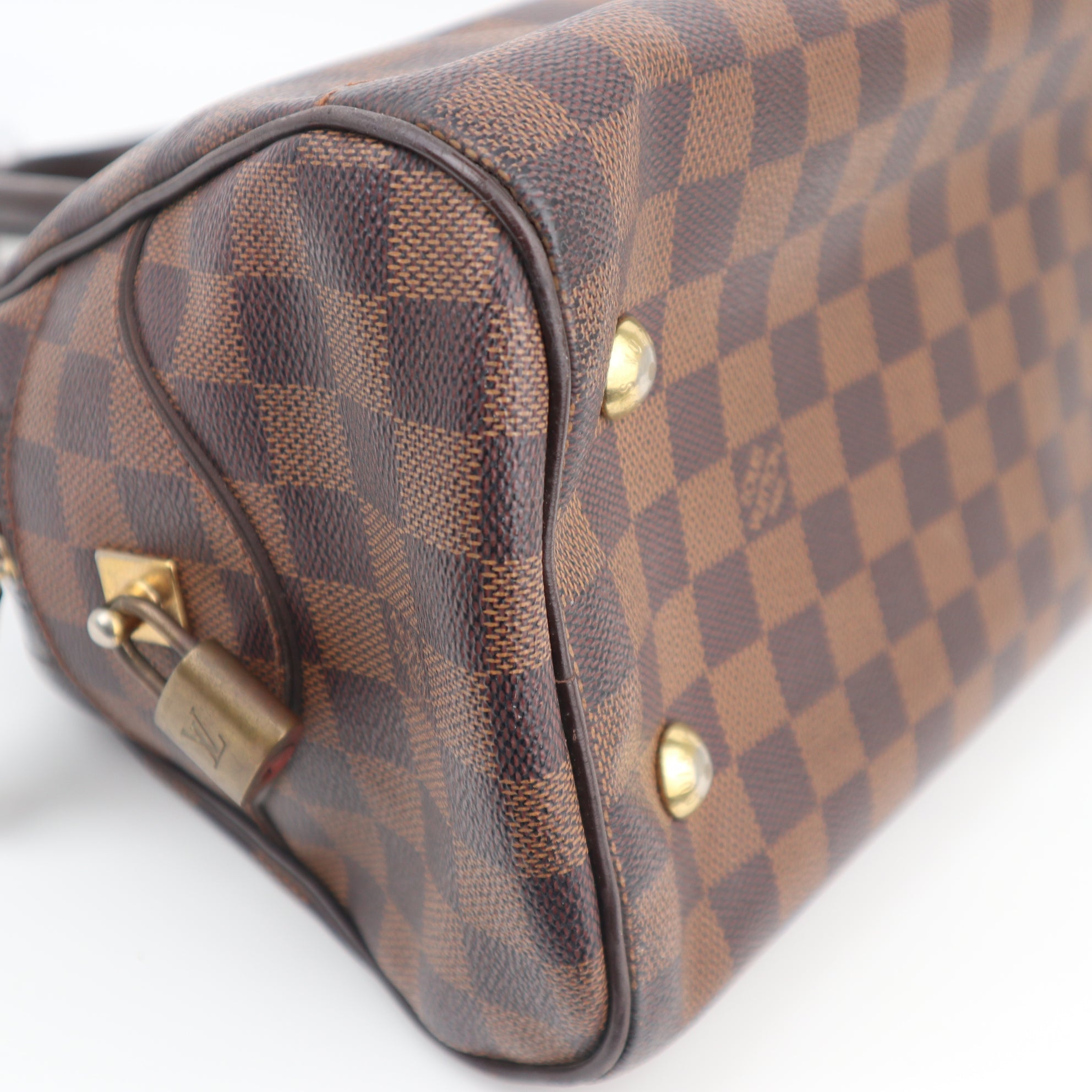 Louis Vuitton Damier Ebene Duomo Shoulder Bag C1586 | Pre-Owned Very Good Brown Damier Ebene Canvas