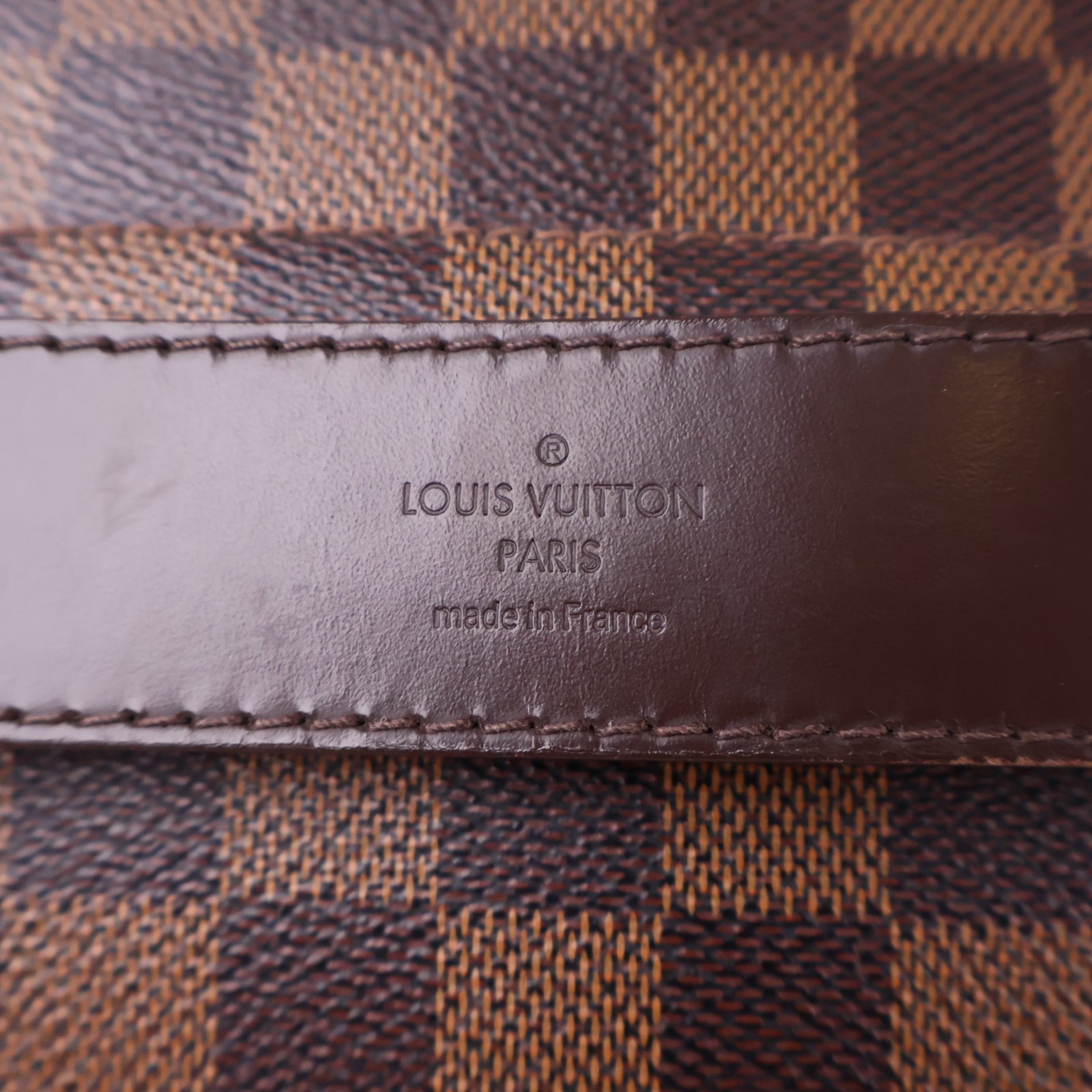 J3121 Louis Vuitton Messenger Bag Damier Ebene Shelton | Pre-Owned Like New Brown Damier Ebene Canvas
