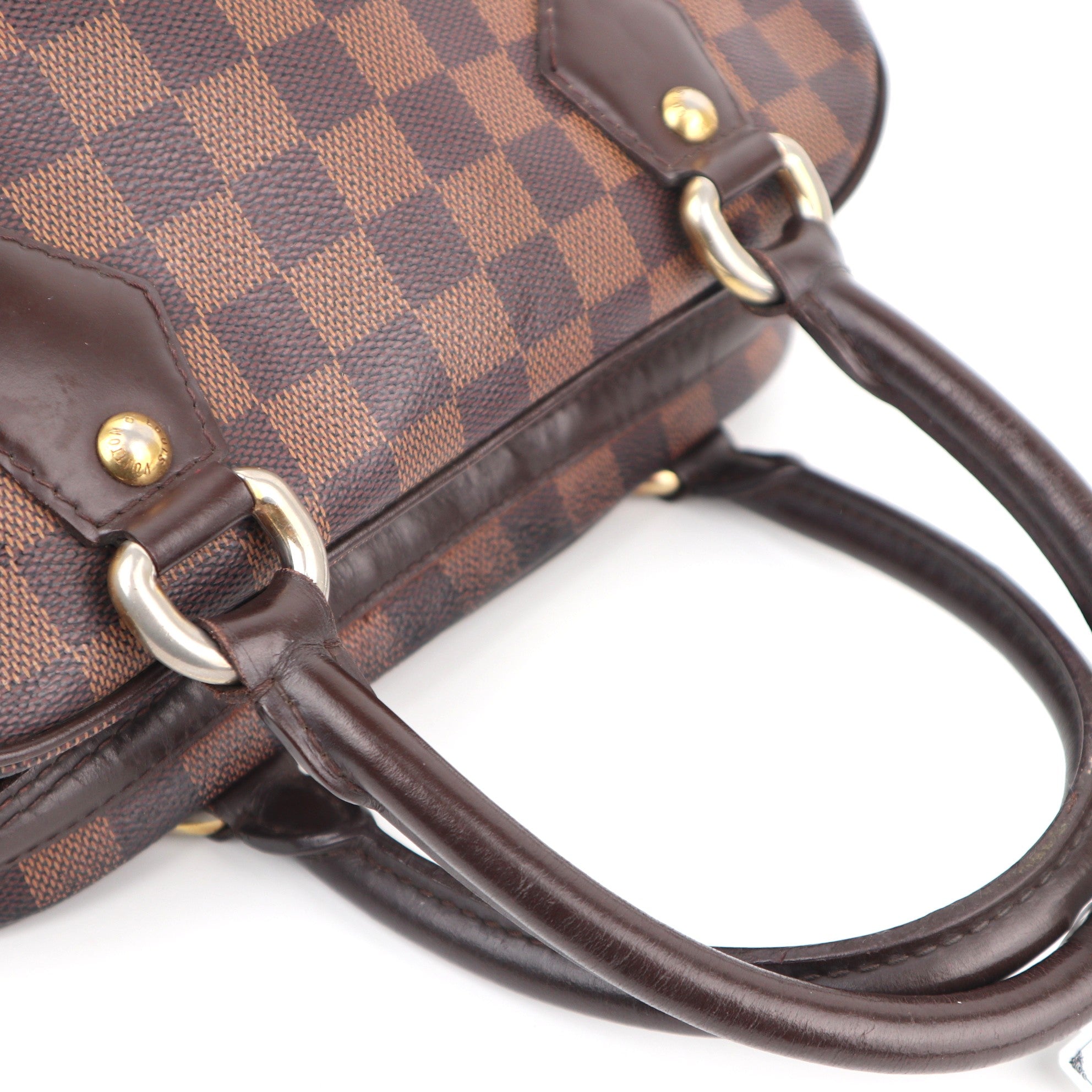 Louis Vuitton Damier Ebene Duomo Shoulder Bag C1586 | Pre-Owned Very Good Brown Damier Ebene Canvas