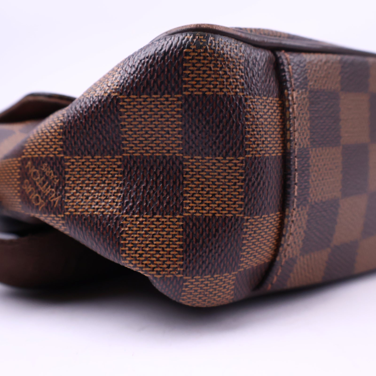 J3121 Louis Vuitton Messenger Bag Damier Ebene Shelton | Pre-Owned Like New Brown Damier Ebene Canvas