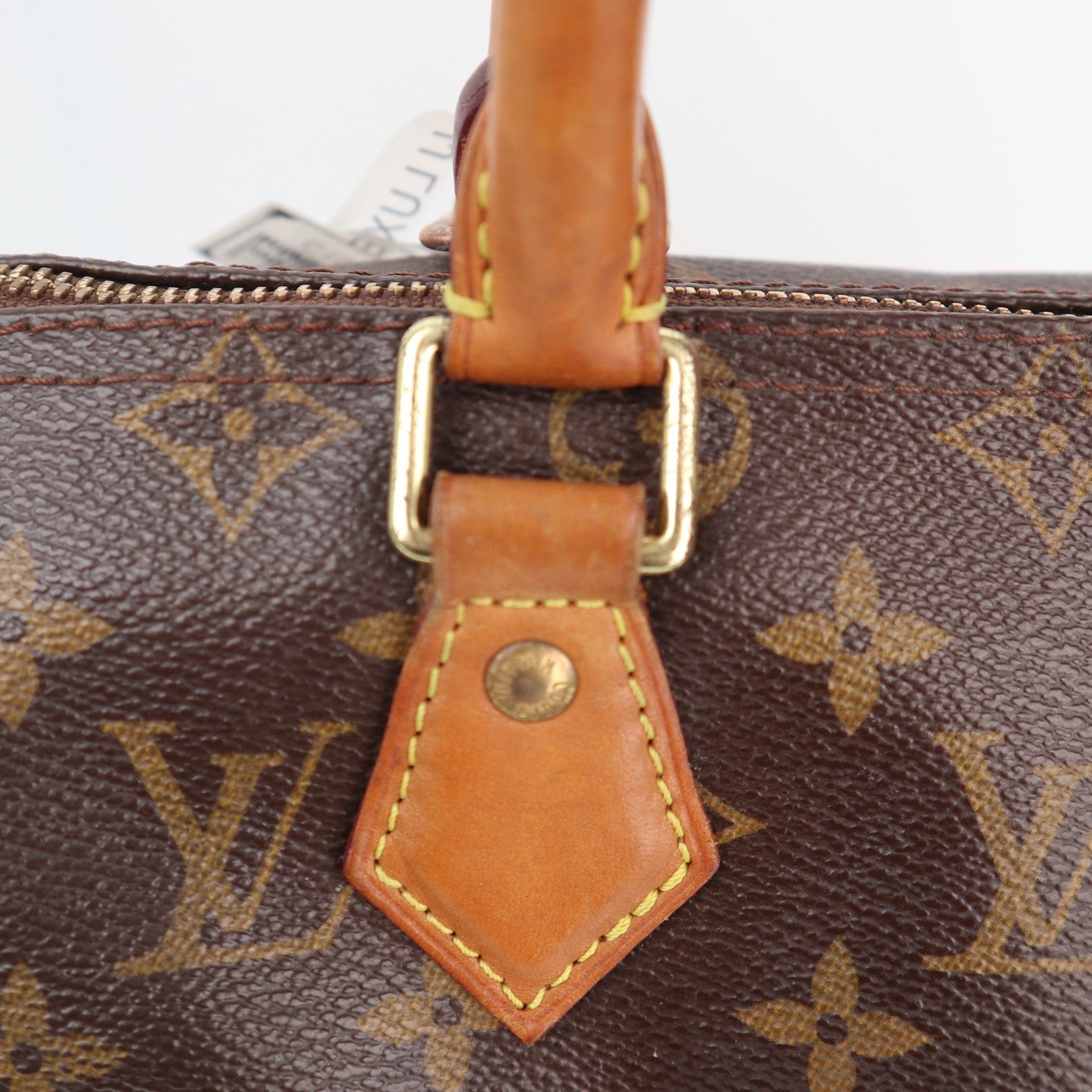Louis Vuitton Monogram Canvas Speedy 25 Top Handle Bag C1588 | Pre-Owned Very Good Brown Monogram Canvas