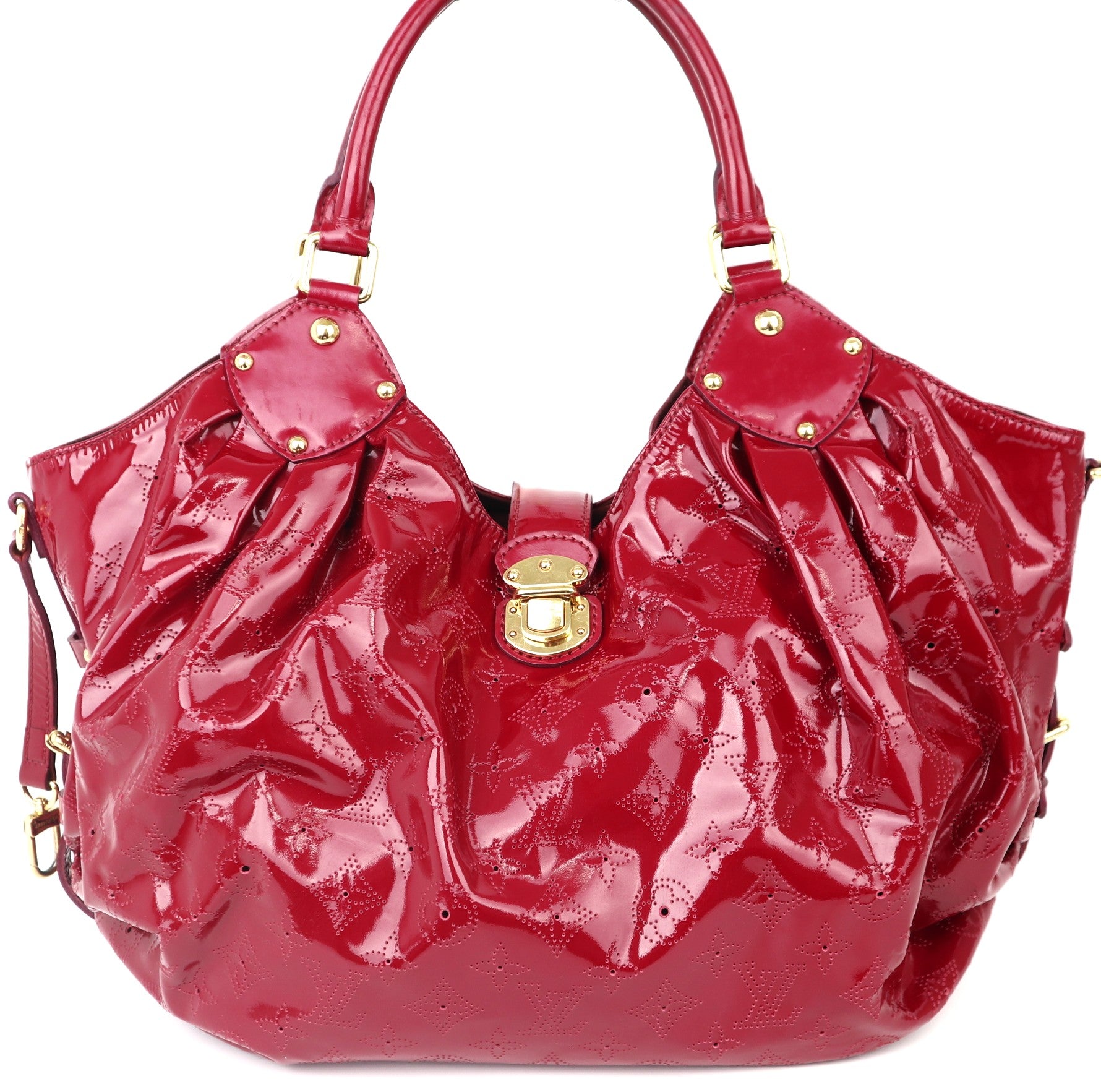 C1019 Louis Vuitton Monogram Vernis Mahina Surya Bag-Pre Owned