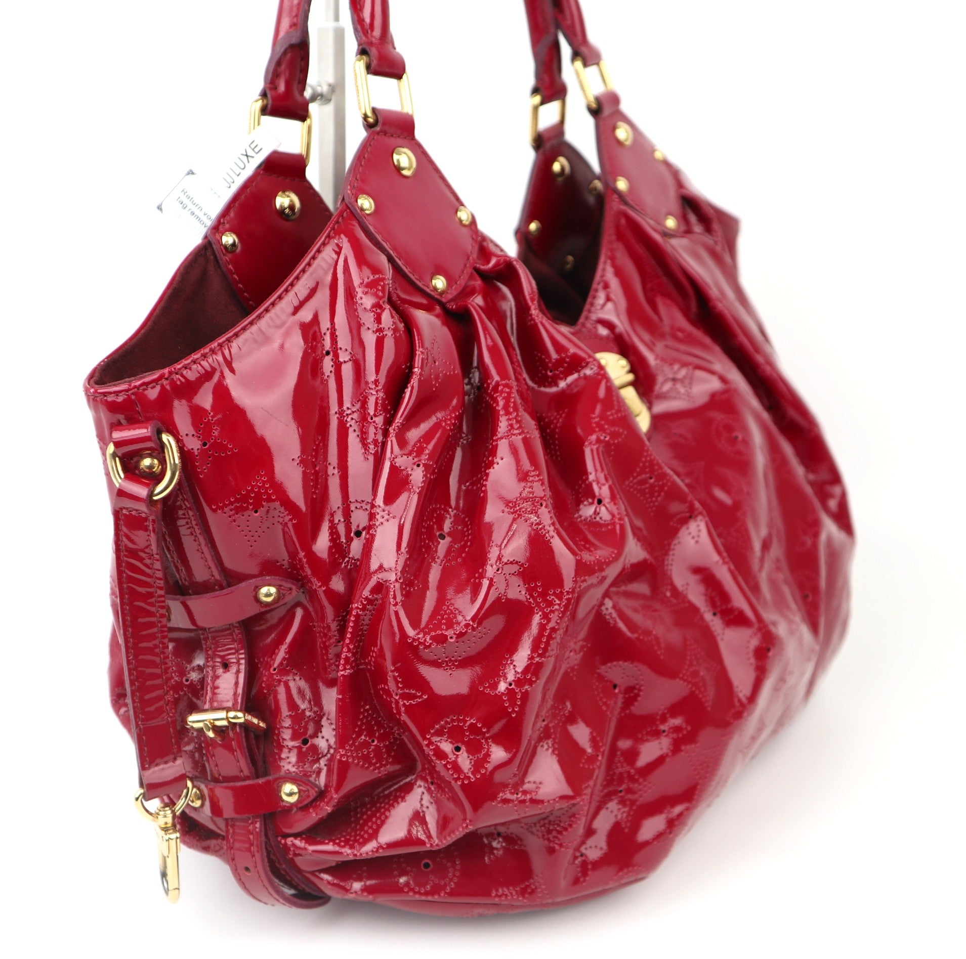 C1019 Louis Vuitton Monogram Vernis Mahina Surya Bag-Pre Owned