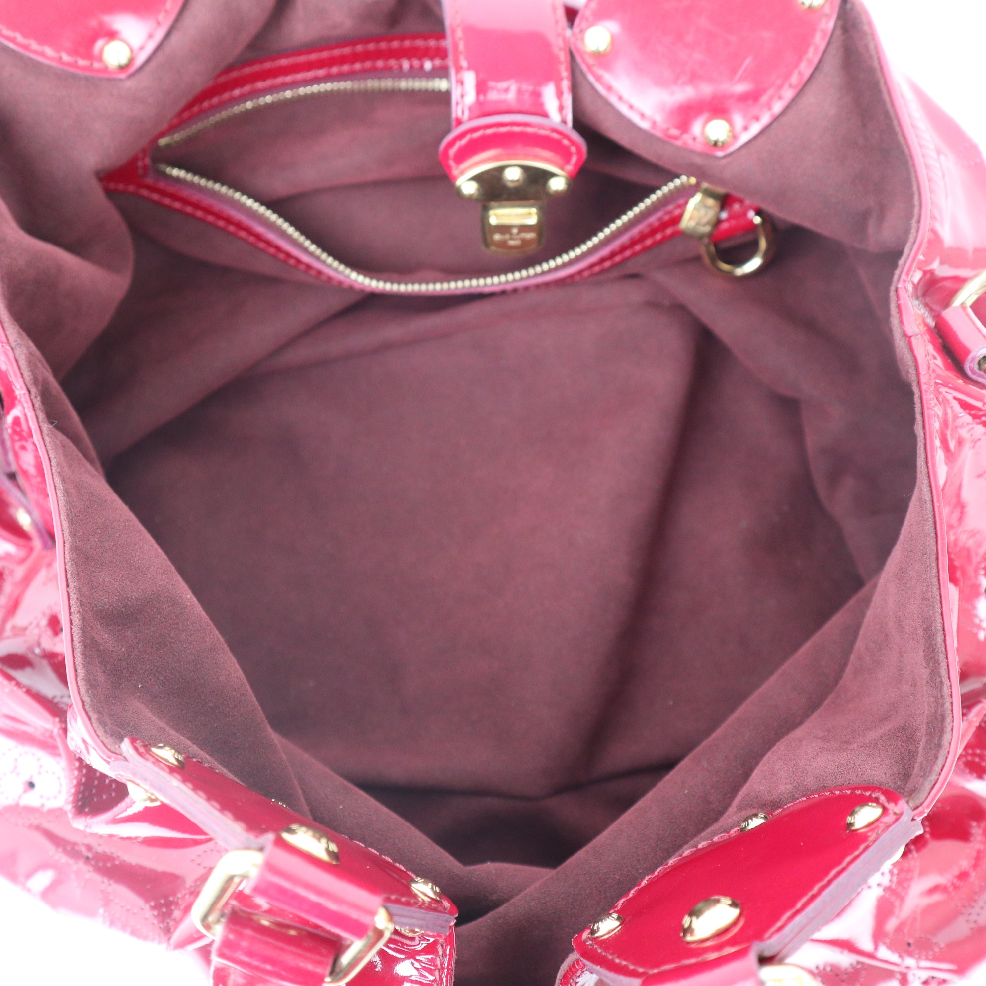 C1019 Louis Vuitton Monogram Vernis Mahina Surya Bag-Pre Owned