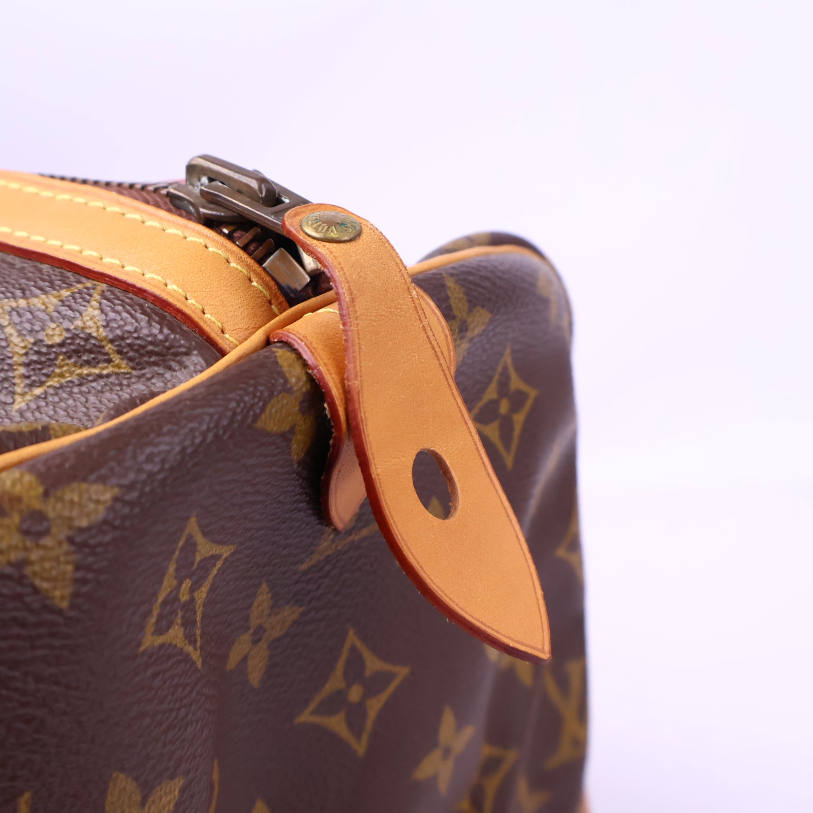 J3198R Louis Vuitton Tote Bag Monogram Sac Souple 35 | Pre-Owned Like New Brown Monogram Canvas