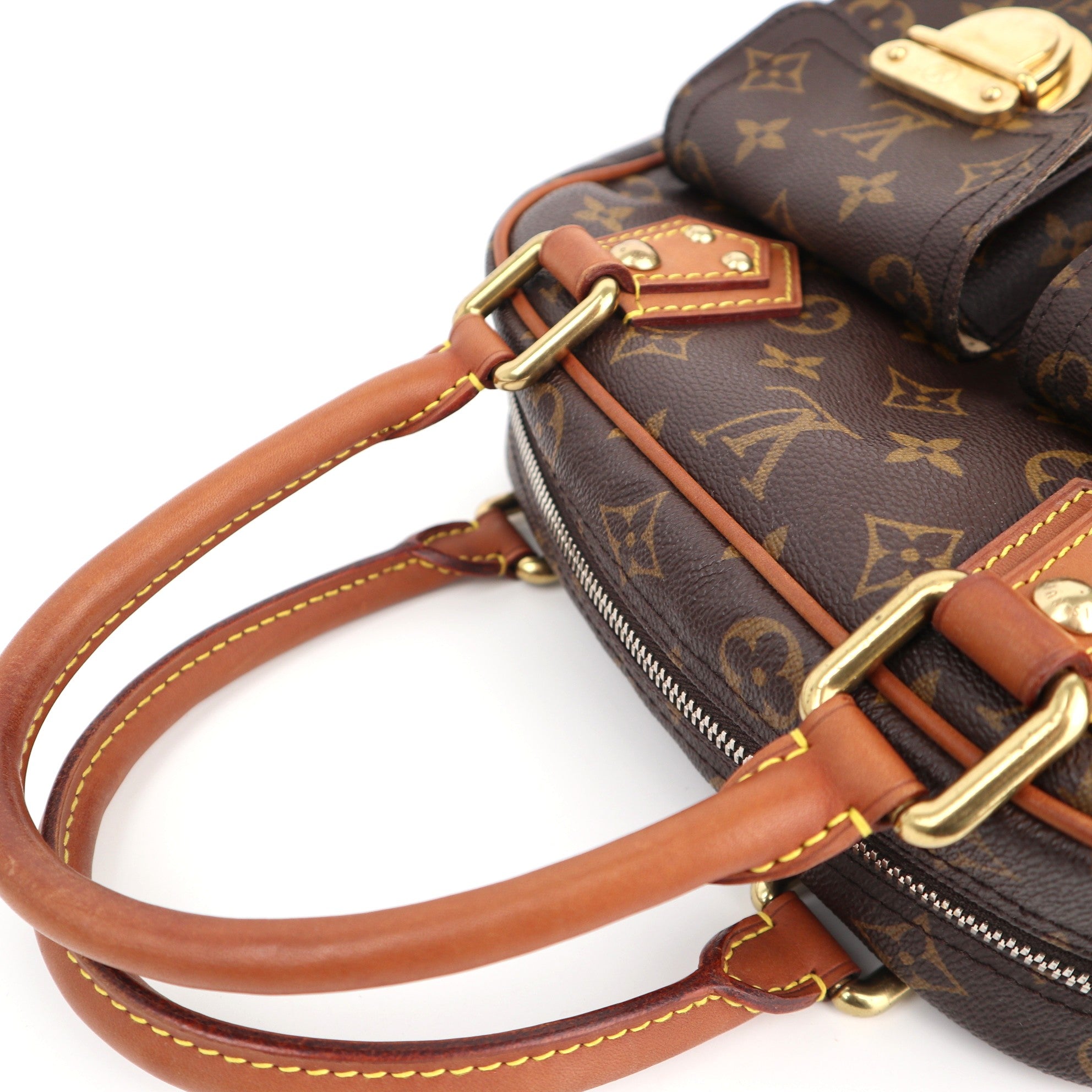 Louis Vuitton Monogram Manhattan PM Shoulder Bag J3016| Pre-Owned Very Good Brown Monogram Canvas