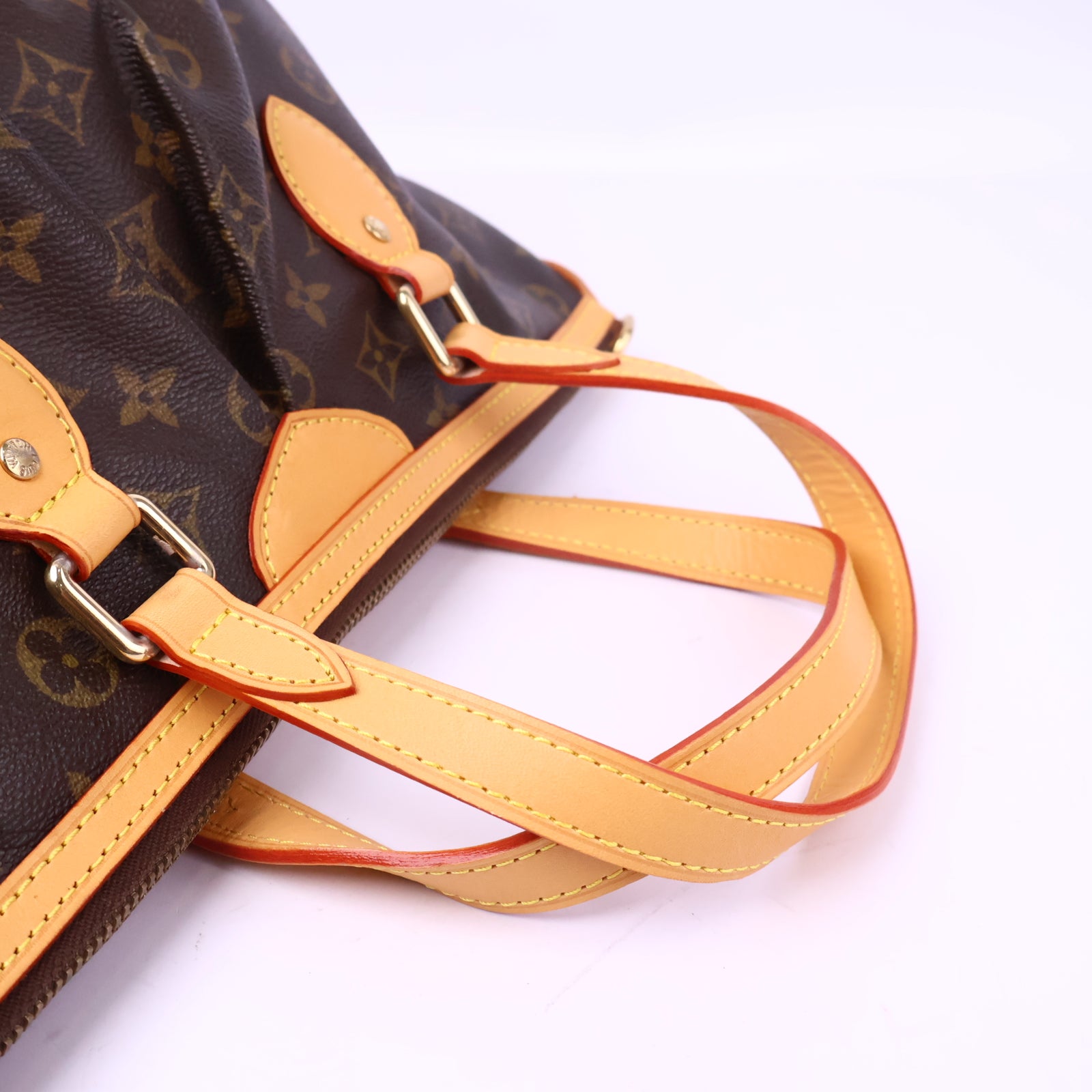 J3195R Louis Vuitton Shoulder Bag Monogram Palermo PM | Pre-Owned Excellent Brown Monogram Canvas