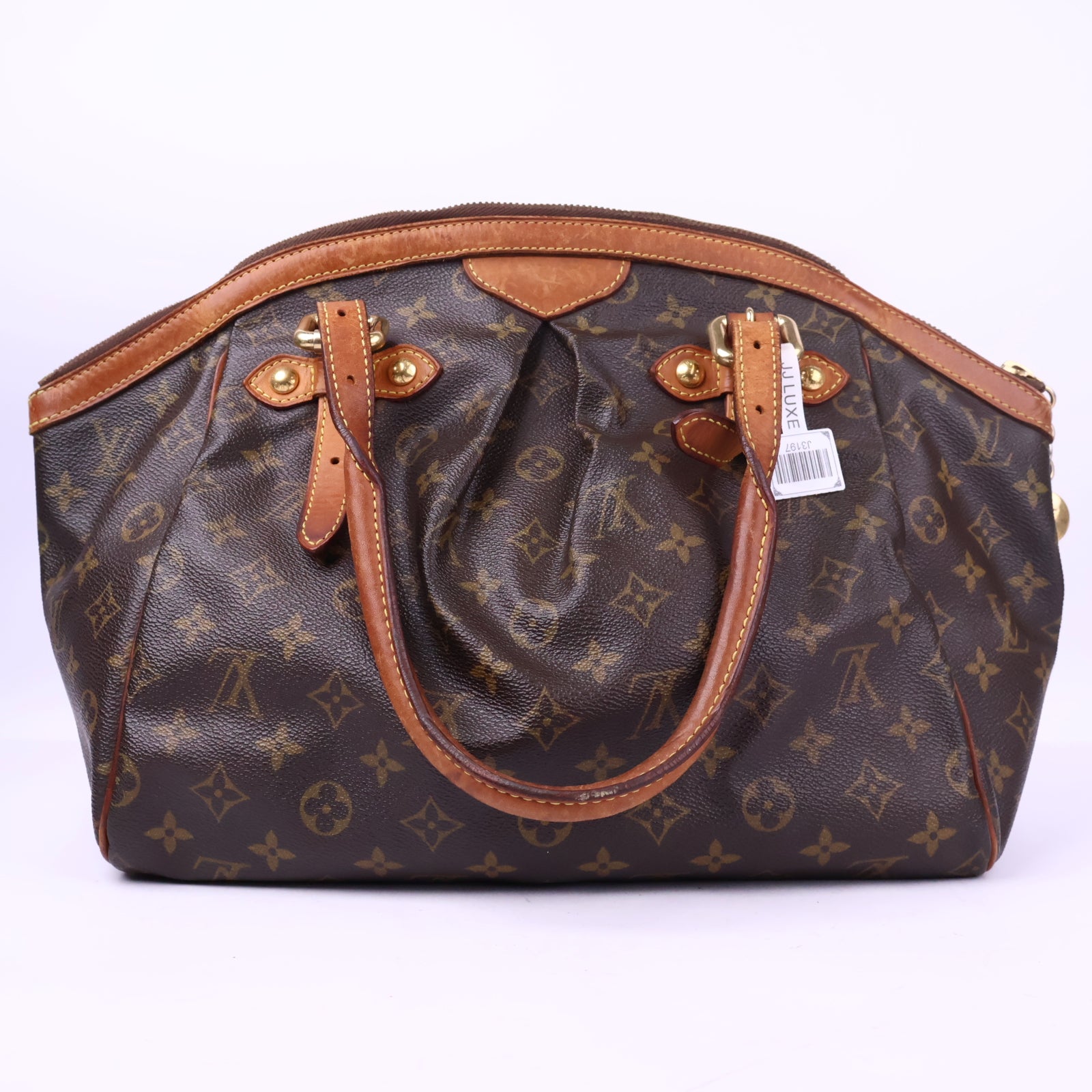 J3197 Louis Vuitton Top Handle Bag Tivoli Leather Handbag GM | Pre-Owned Very Good Leather