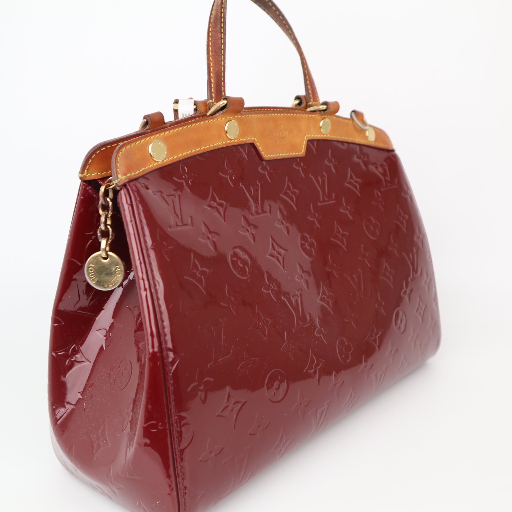 C1024 LOUIS VUITTON Vernis Brea MM-Pre Owned
