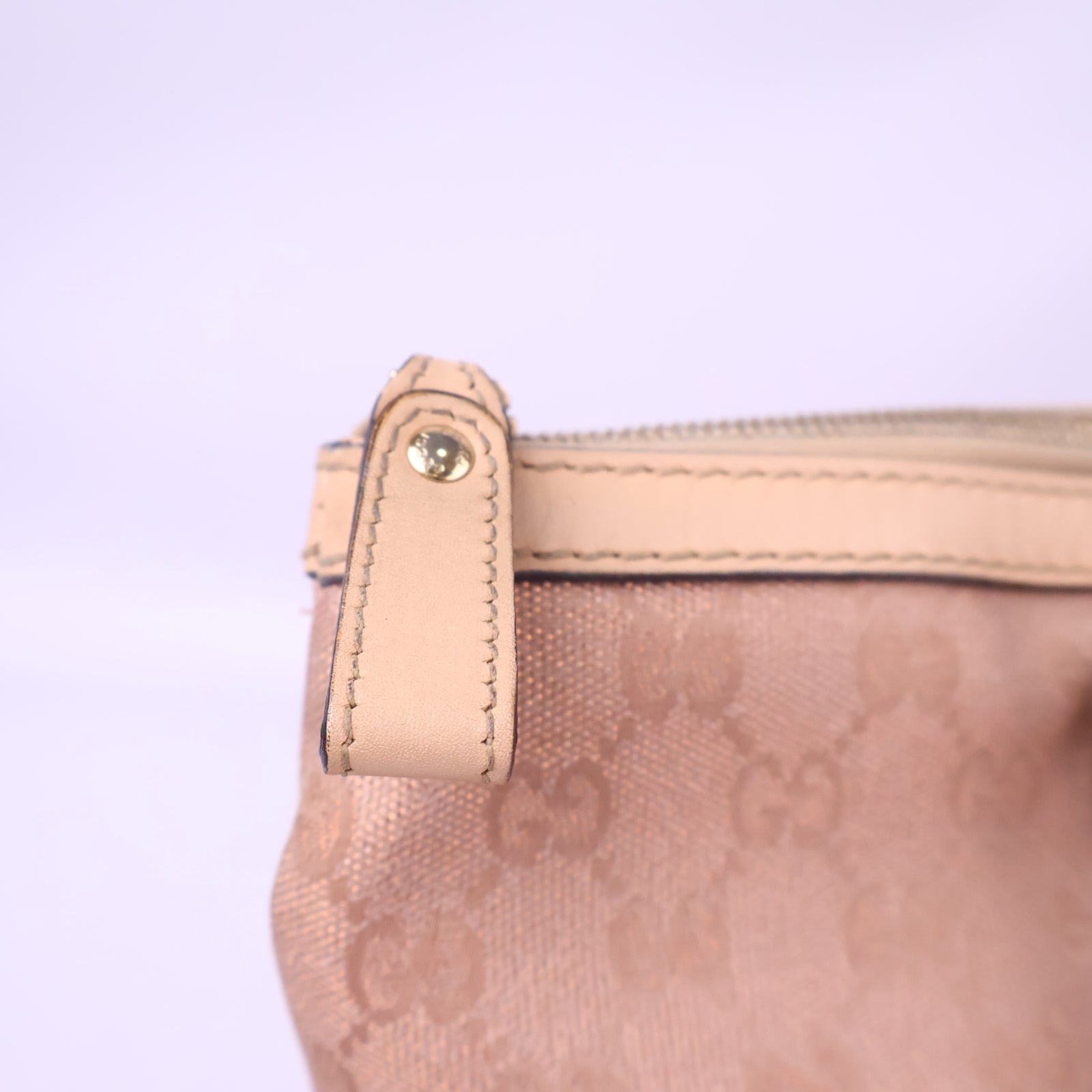 J3006 Gucci Tote Bag GG Metallic Canvas Lovely Tote | Pre-Owned Like New Metallic GG Canvas, Metallic canvas