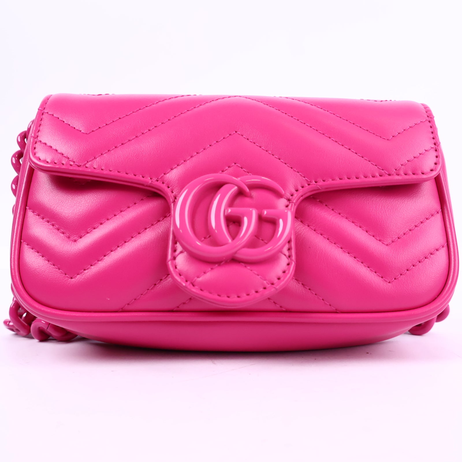 J3003 Gucci Crossbody Bag GG Marmont Belt Bag | Pre-Owned Like New leather