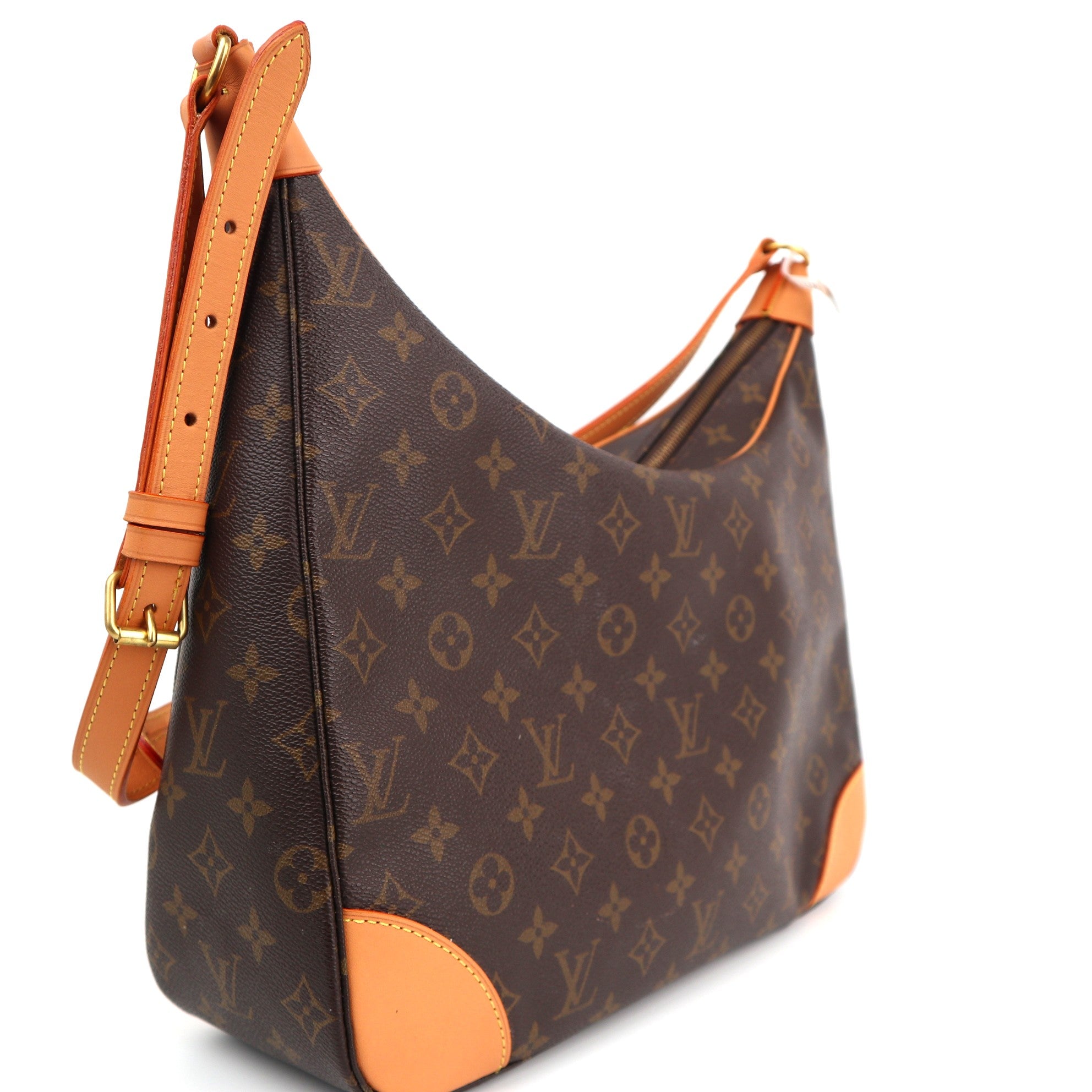 Louis Vuitton Monogram Canvas Boulogne 35 Shoulder Bag C1591R | Pre-Owned Excellent Brown Monogram Canvas