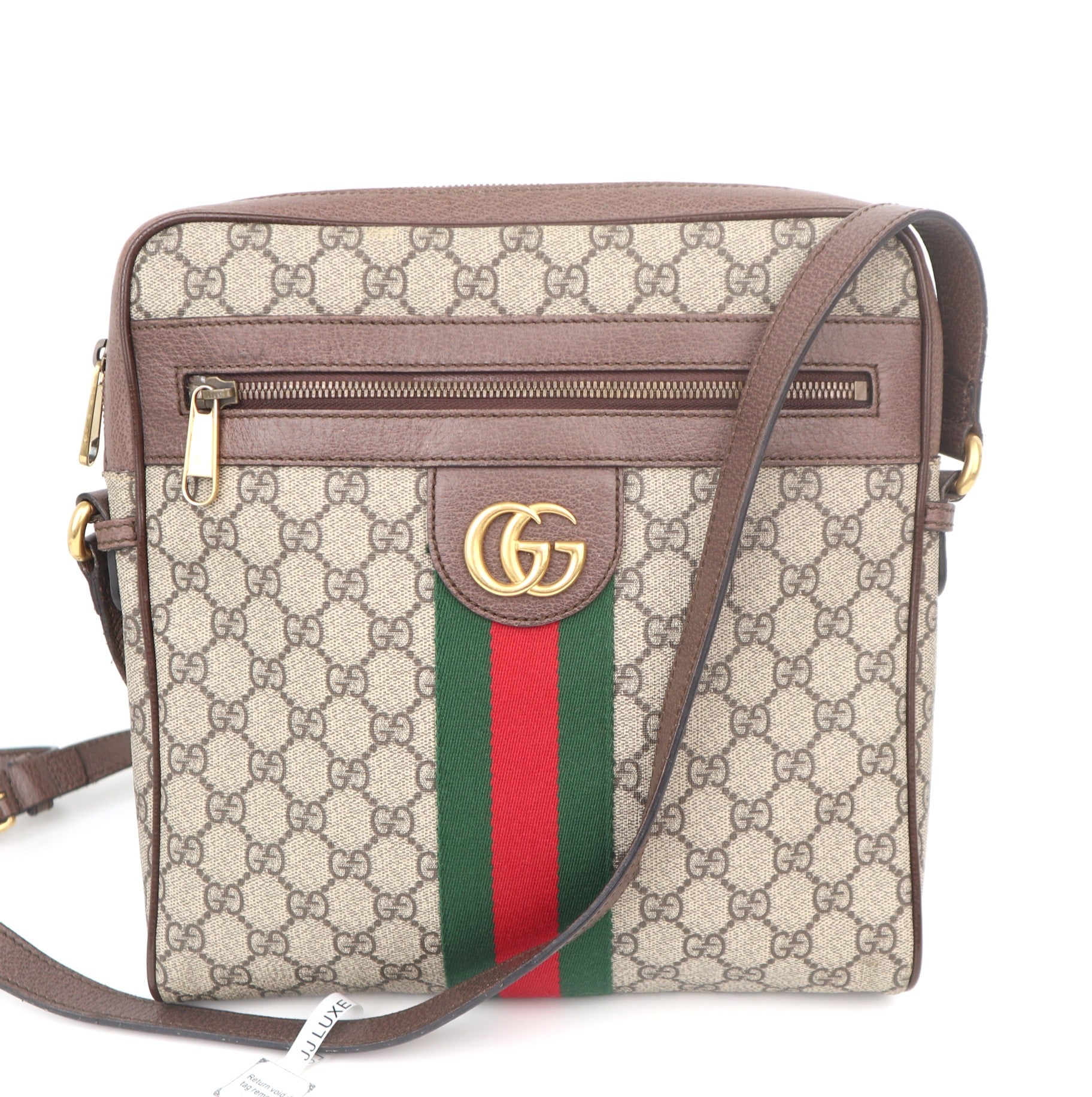 C1048 Gucci Ophidia GG Messenger Bag-Pre Owned