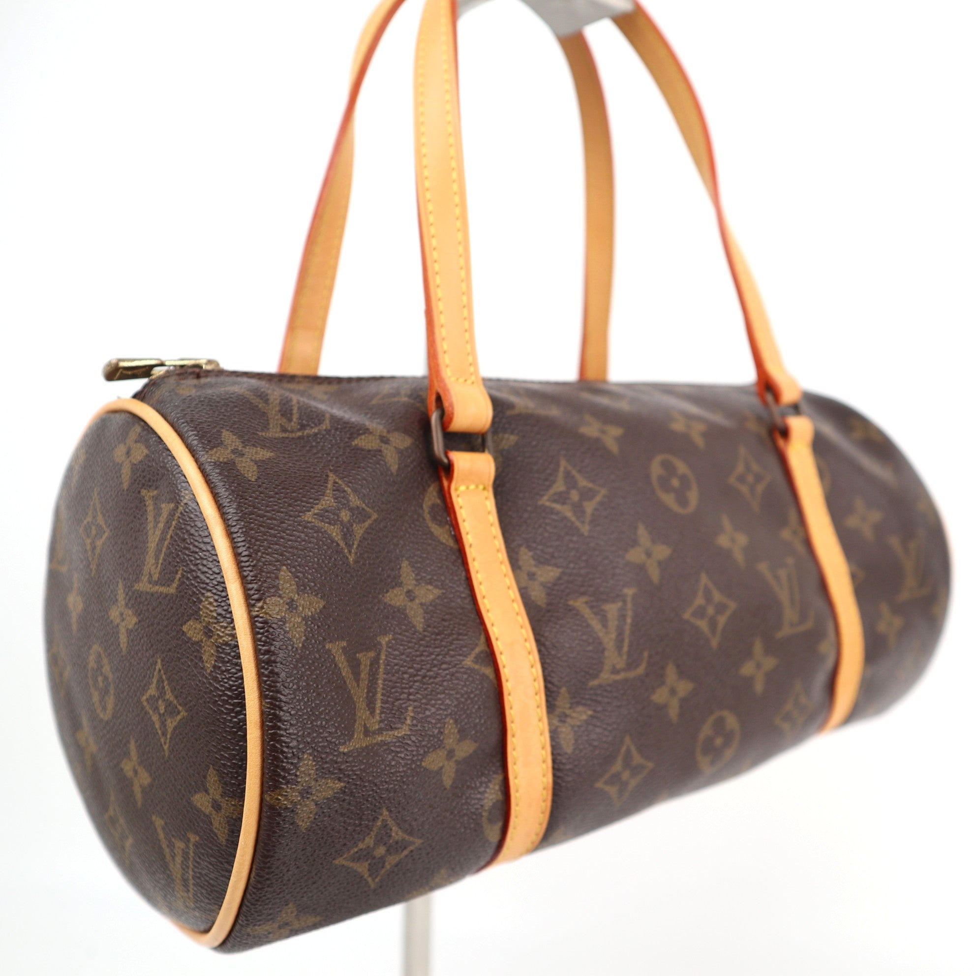 Louis Vuitton Monogram Canvas Papillon 30 Shoulder Bag C1592R | Pre-Owned Excellent Brown Monogram Canvas