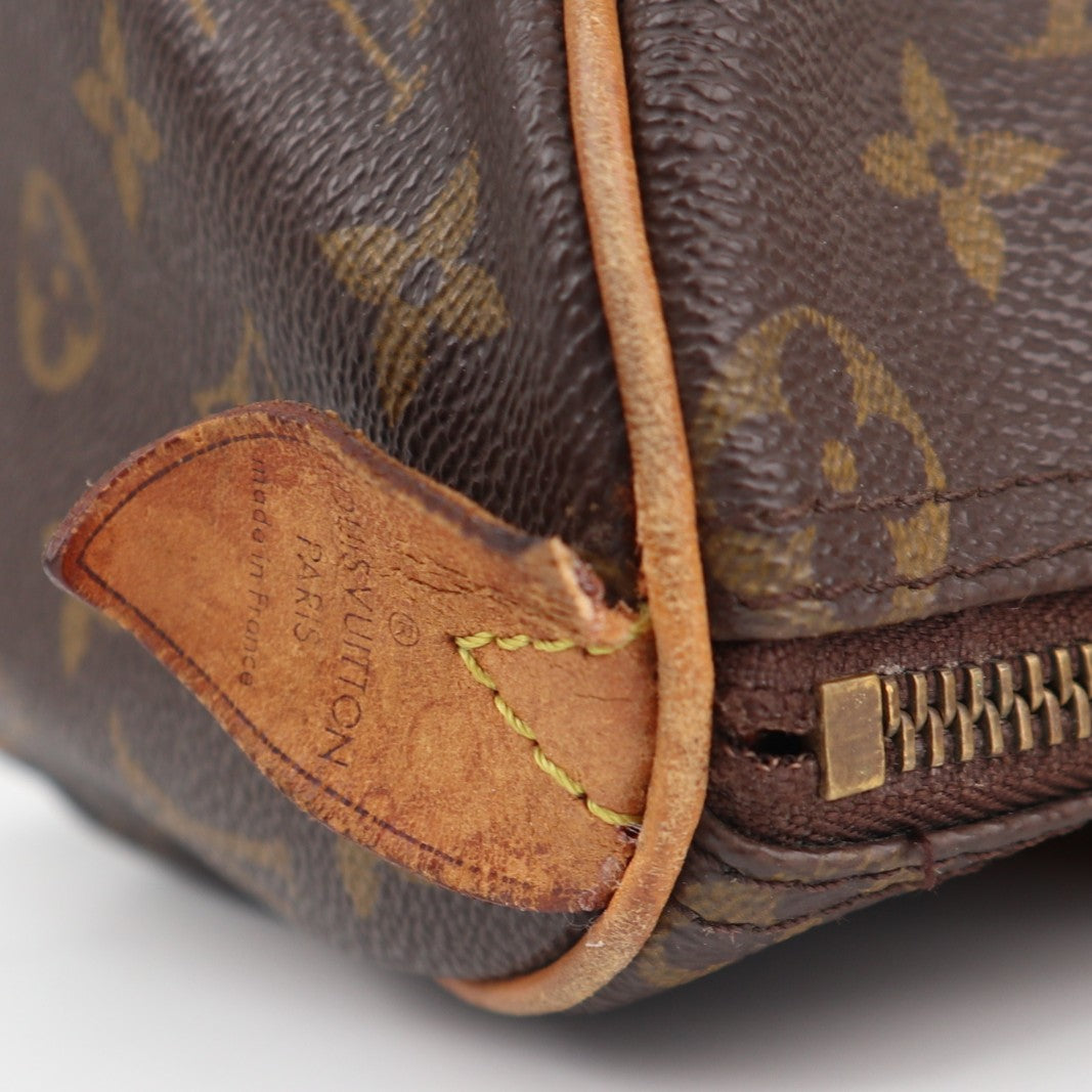 Louis Vuitton Monogram Canvas Speedy 25 Shoulder Bag C1593 | Pre-Owned Very Good Brown Monogram Canvas