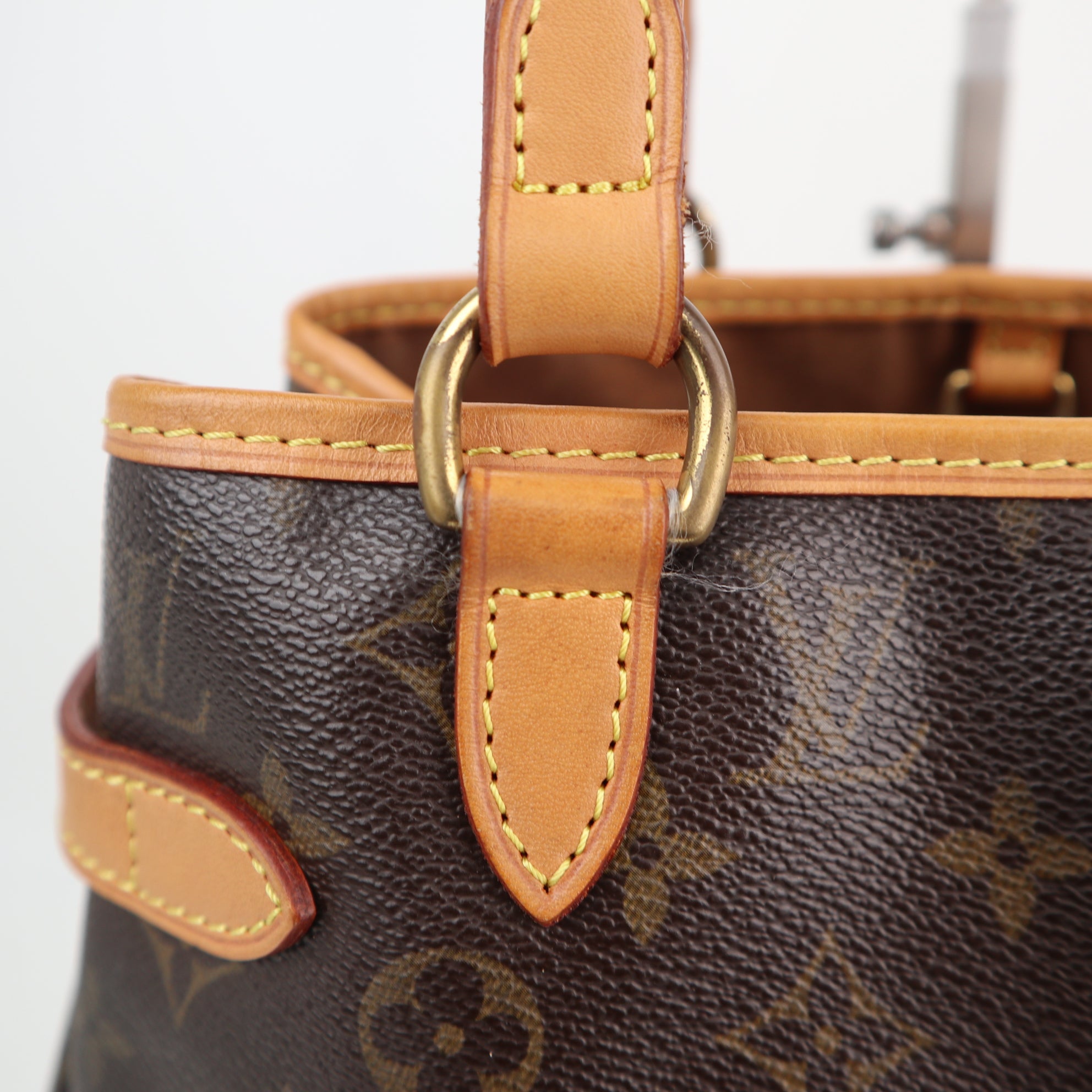 Louis Vuitton Monogram Batignolles Vertical Shoulder Bag C1595R | Pre-Owned Excellent Brown Monogram Canvas