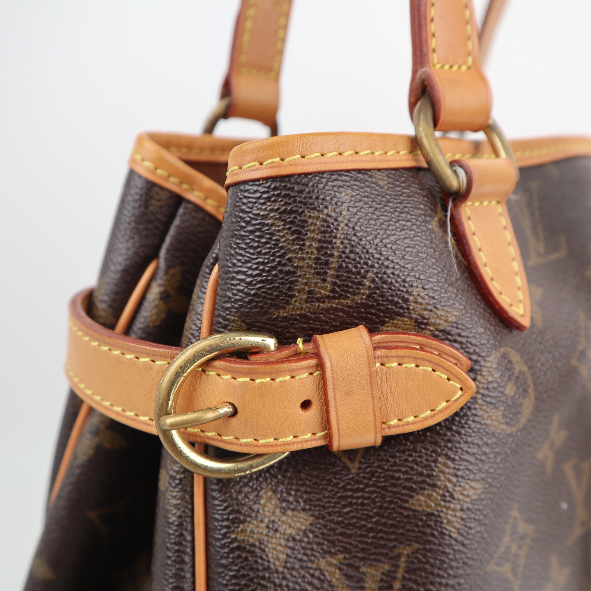 Louis Vuitton Monogram Batignolles Vertical Shoulder Bag C1595R | Pre-Owned Excellent Brown Monogram Canvas