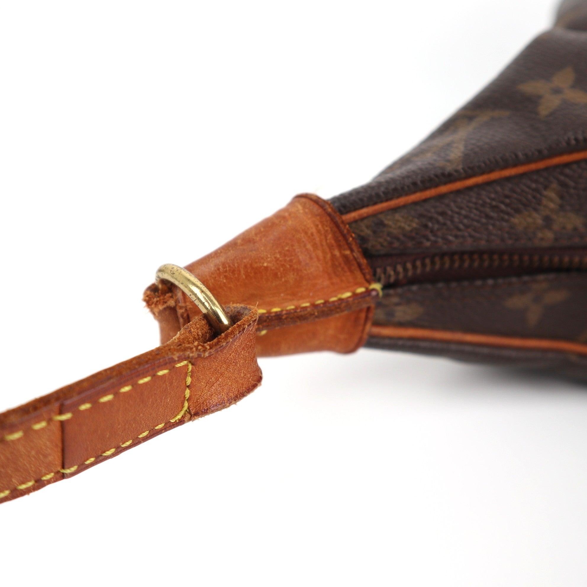 Louis Vuitton Monogram Canvas Boulogne 35 Shoulder Bag C1596 | Pre-Owned Good Brown Monogram Canvas