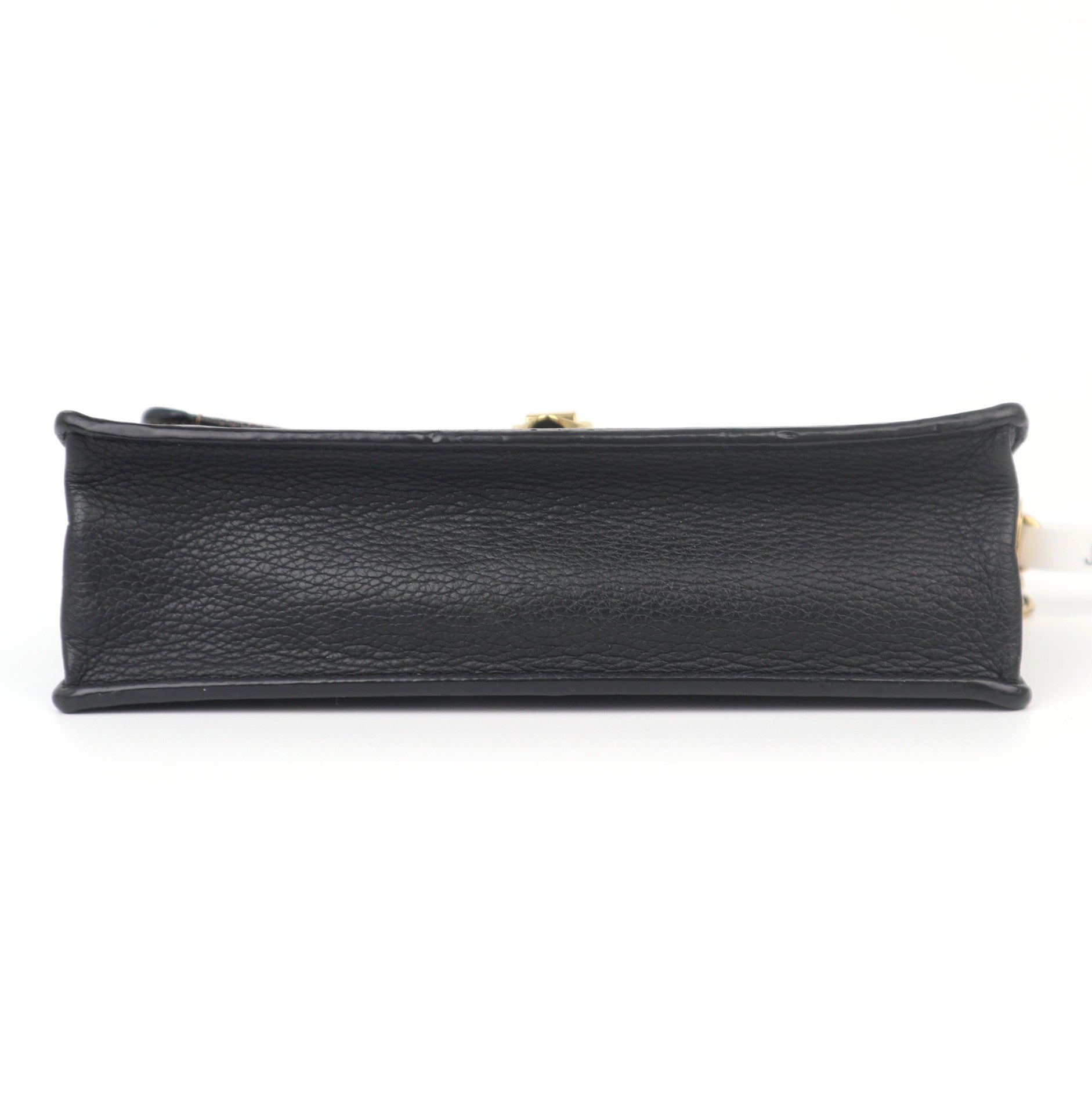 C1051 Louis Vuitton Vavin Chain Wallet NM Damier with Leather crossbody bag-Pre Owned