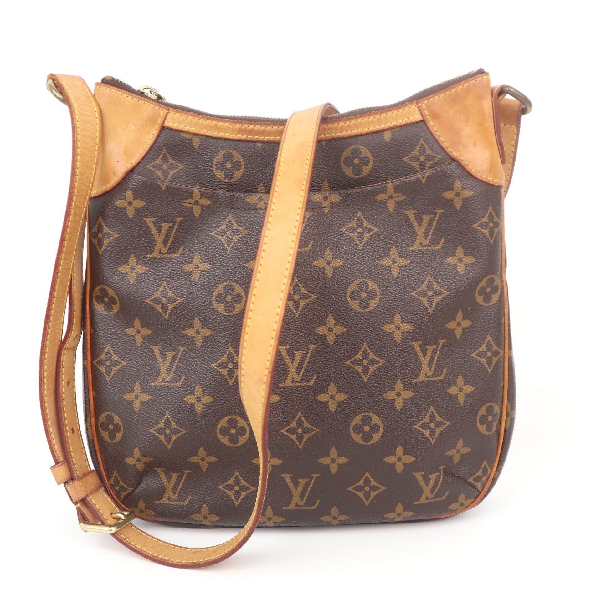 C1055 Louis Vuitton Odeon Handbag Monogram Canvas PM crossbody bag-Pre Owned