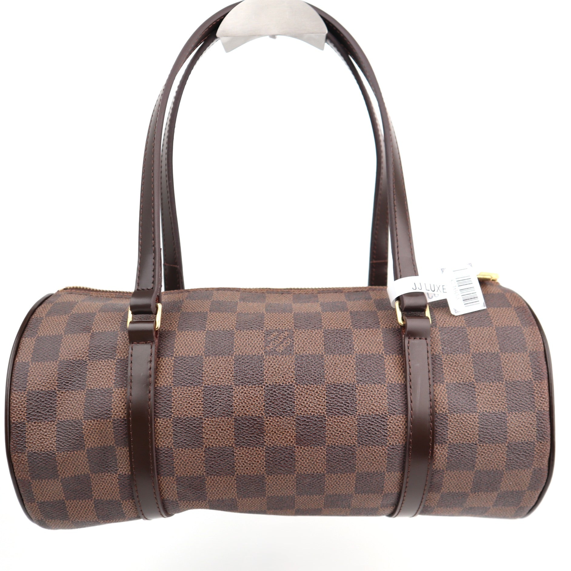 Louis Vuitton Damier Ebene Papillon 30 Shoulder Bag C1603R | Pre-Owned Very Good Brown Damier Ebene Canvas