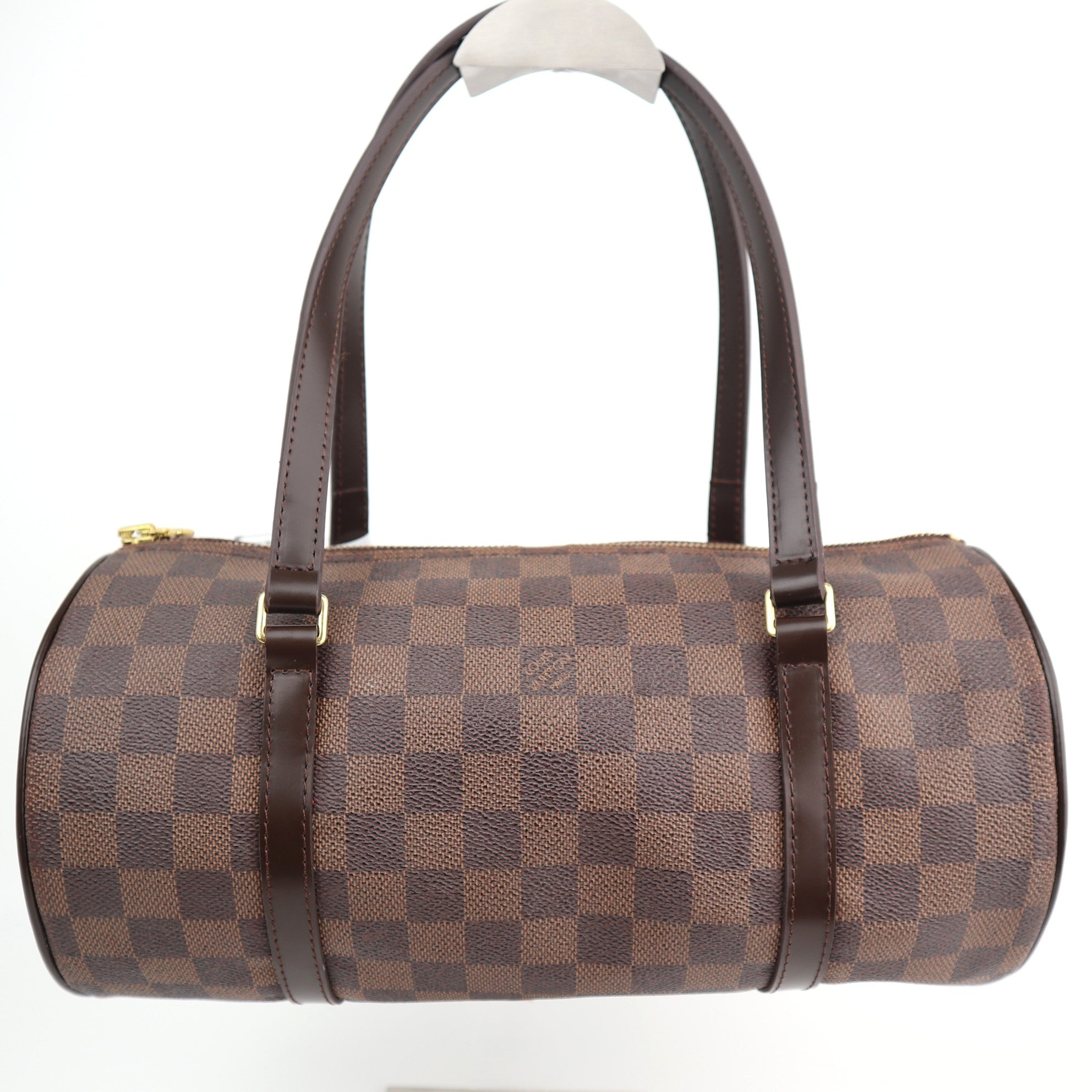 Louis Vuitton Damier Ebene Papillon 30 Shoulder Bag C1603R | Pre-Owned Very Good Brown Damier Ebene Canvas