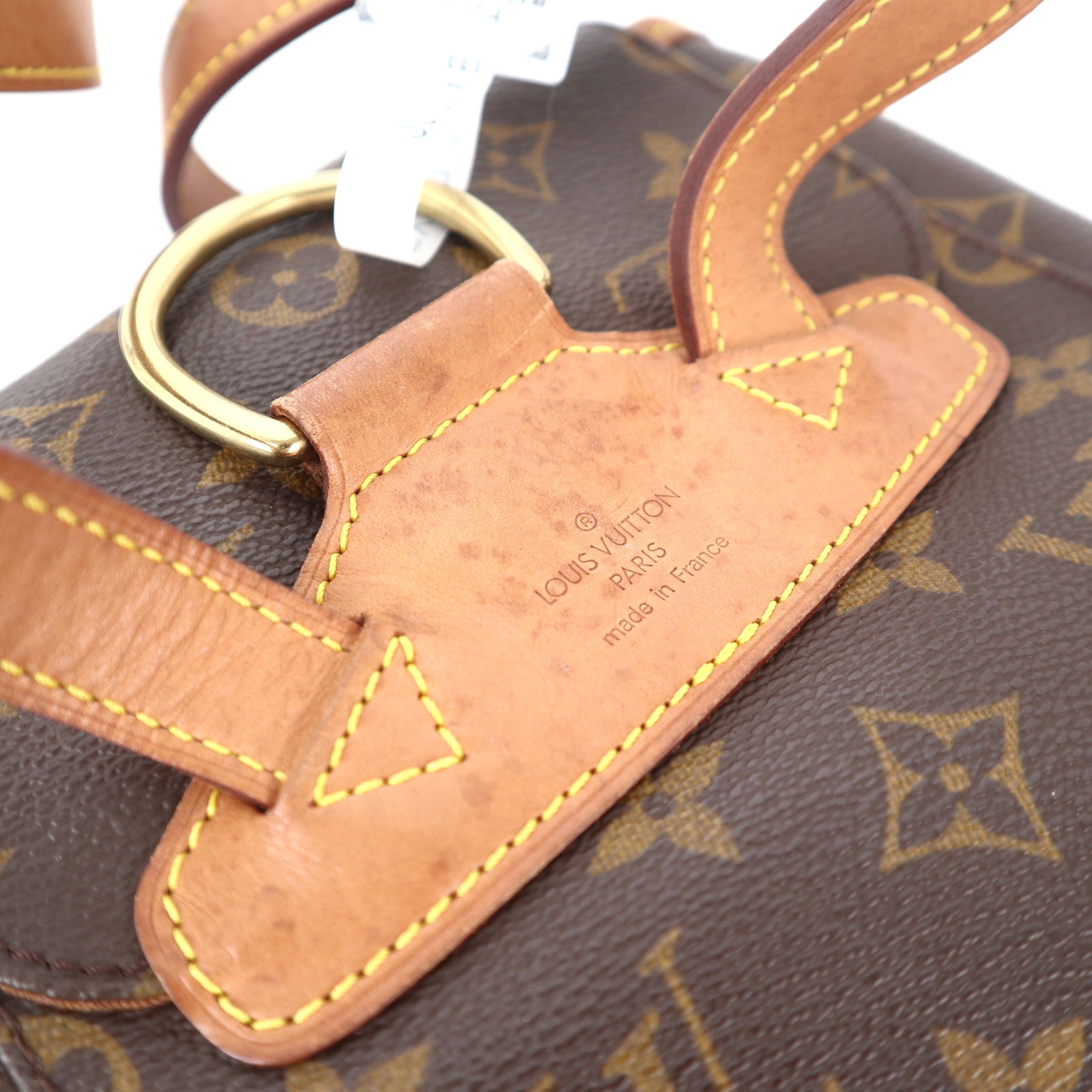 C1054 LOUIS VUITTON Vintage Monogram Montsouris MM Backpack-Pre Owned