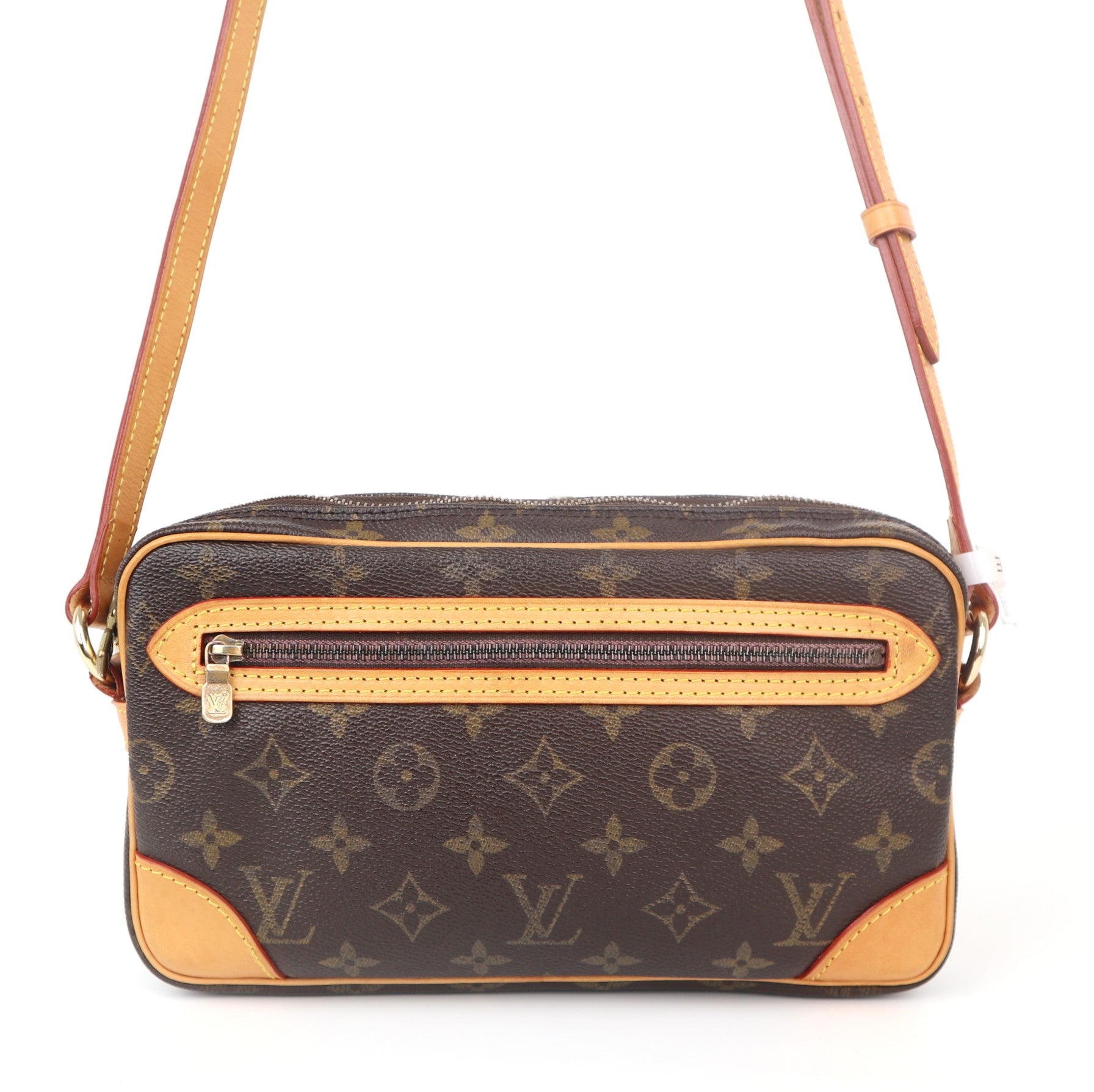 C1058 Louis Vuitton vintage Monogram Canvas Crossbody -Pre Owned