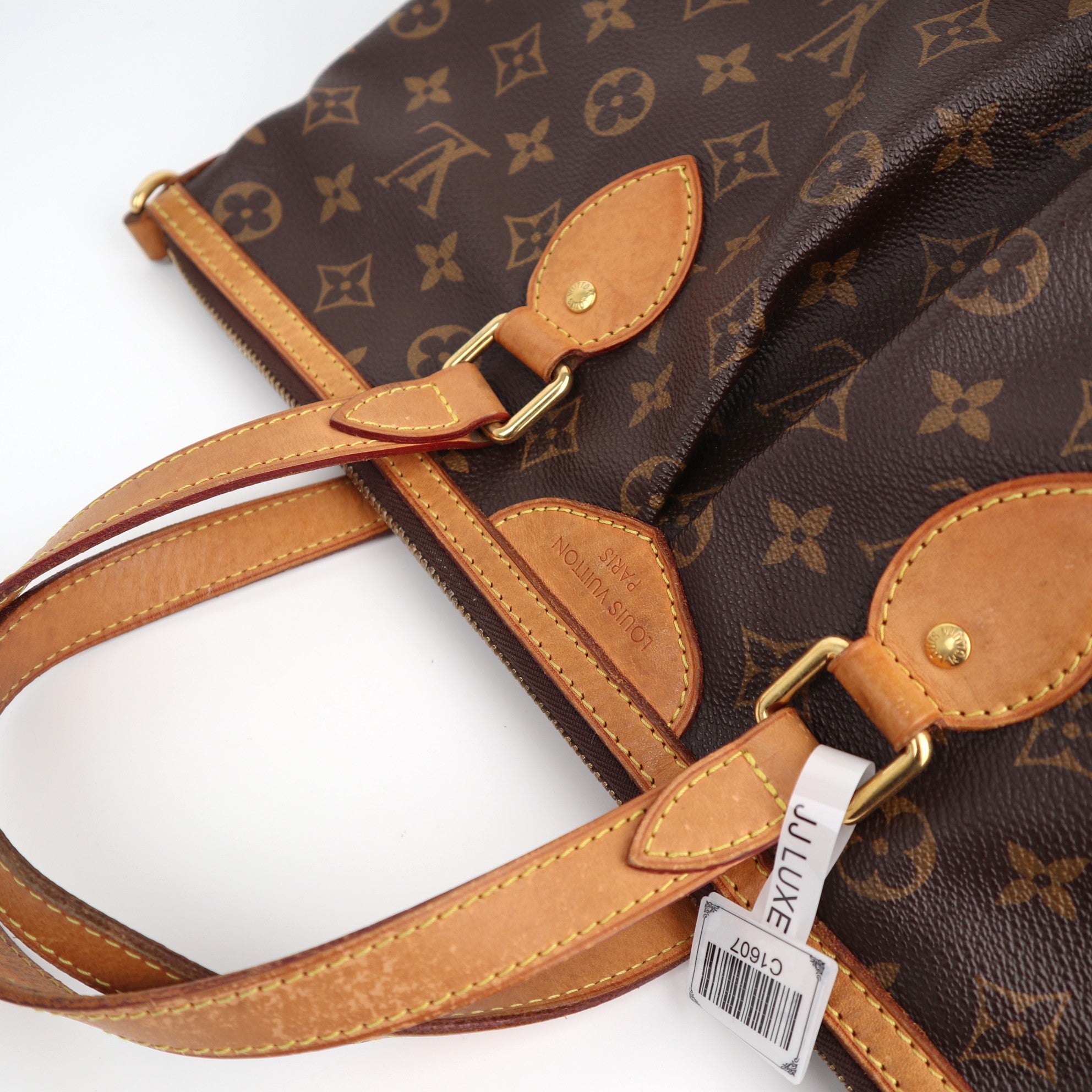 Louis Vuitton Monogram Canvas Palermo PM Shoulder Bag C1607R | Pre-Owned Very Good Brown Monogram Canvas