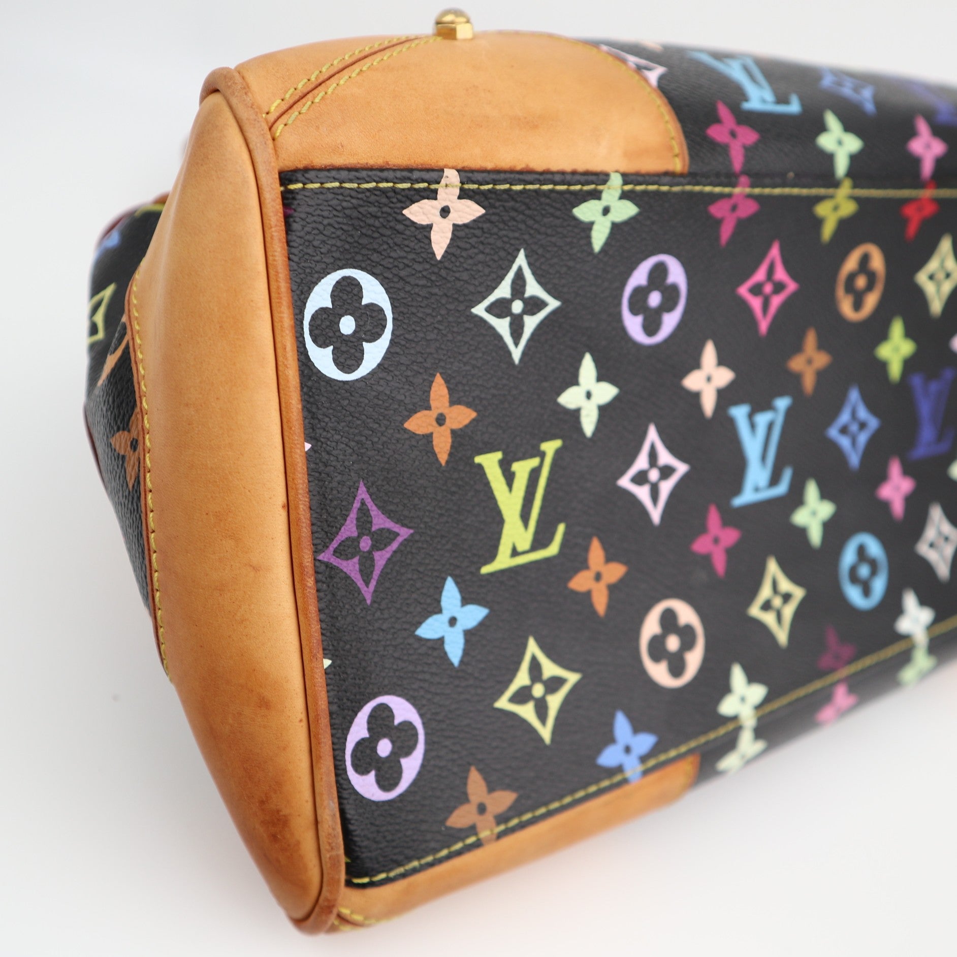 Louis Vuitton Multicolor Claudia Black Shoulder Bag C1609 | Pre-Owned Very Good Black