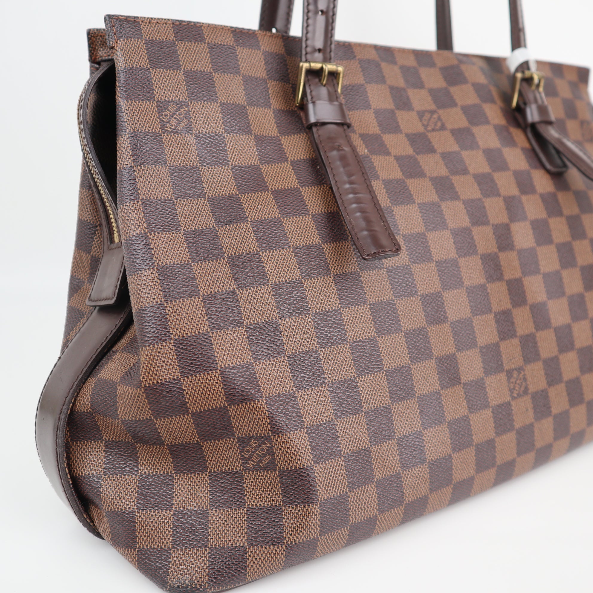 Louis Vuitton Damier Ebène Chelsea Shoulder Bag C1619 | Pre-Owned Very Good Brown Damier Ebene Canvas