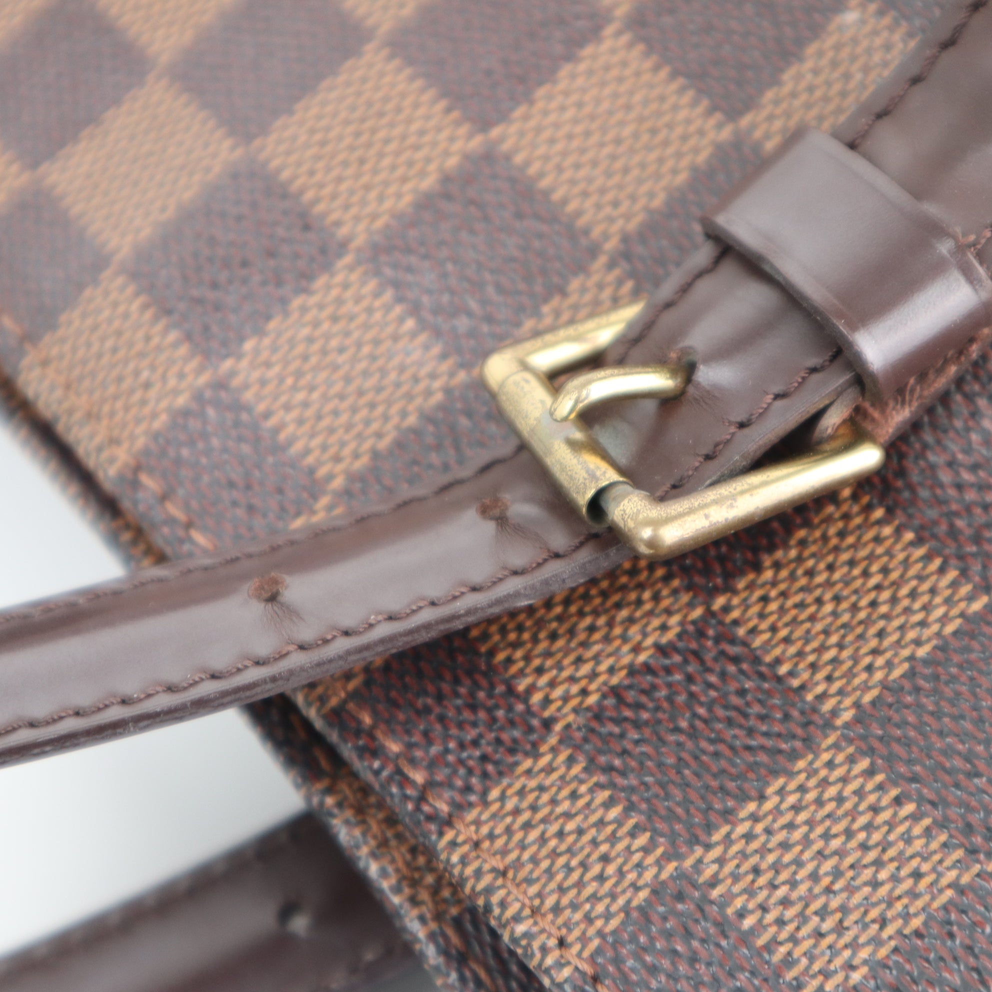 Louis Vuitton Damier Ebène Chelsea Shoulder Bag C1619 | Pre-Owned Very Good Brown Damier Ebene Canvas