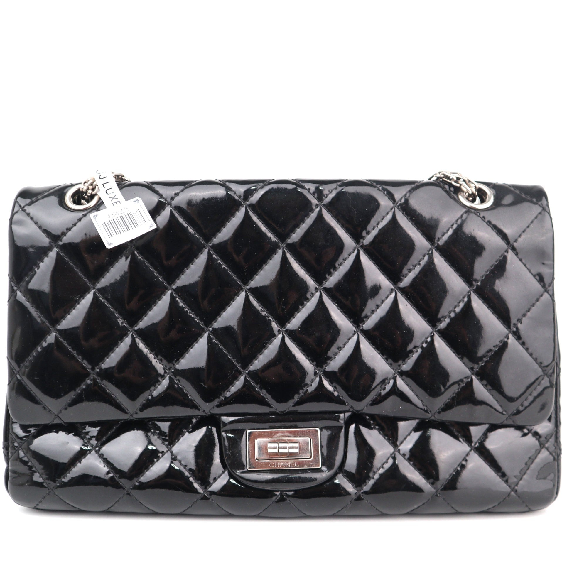 C2493 Chanel Shoulder Bag 2.55 Reissue Patent Leather Jumbo | Pre-Owned Very Good Patent leather Quilted
