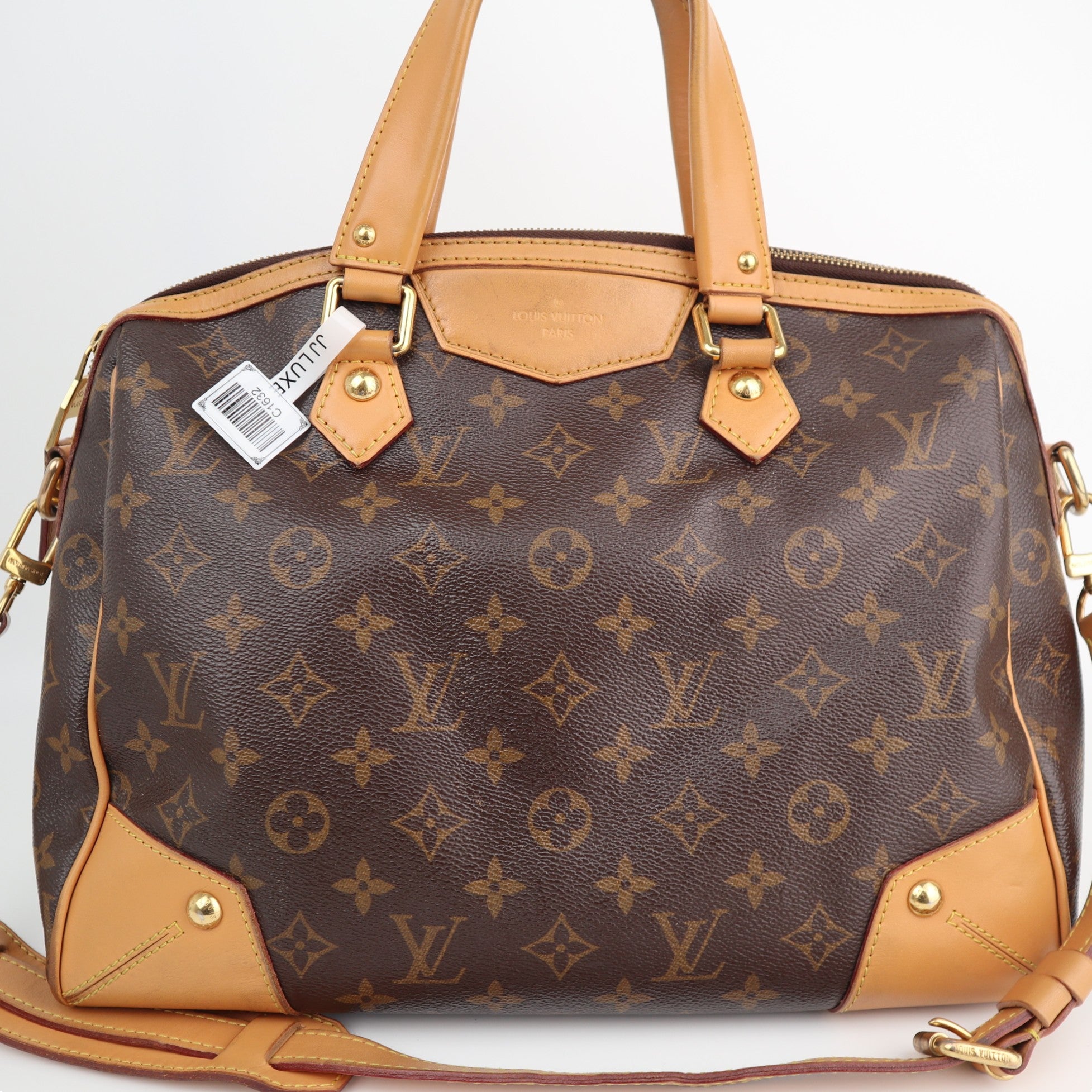 Louis Vuitton Monogram Retiro PM Shoulder Bag C1632R | Pre-Owned Very Good Brown Monogram Canvas
