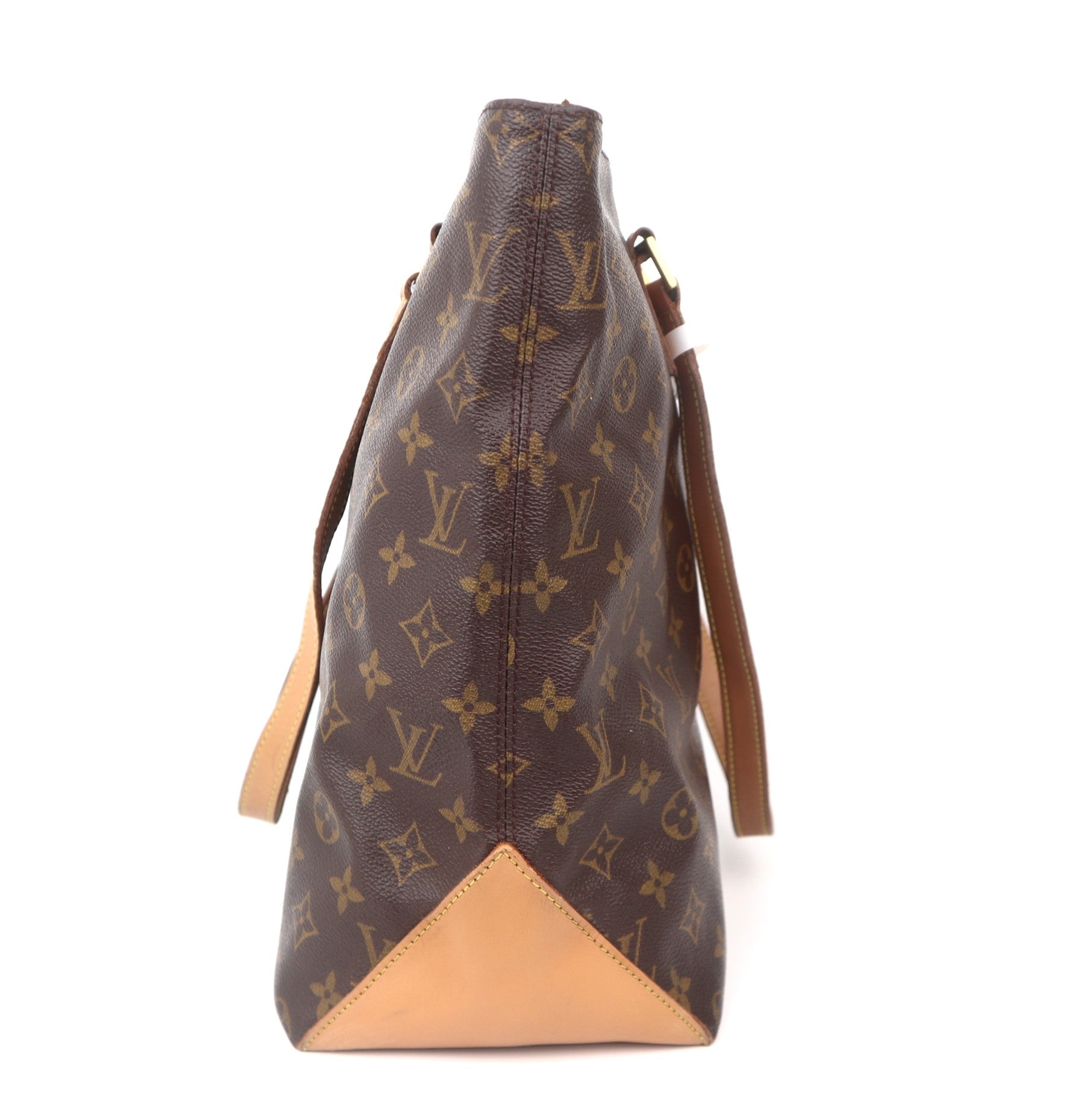 C1076 Louis Vuitton Cabas Mezzo Monogram Tote Bag-Pre Owned