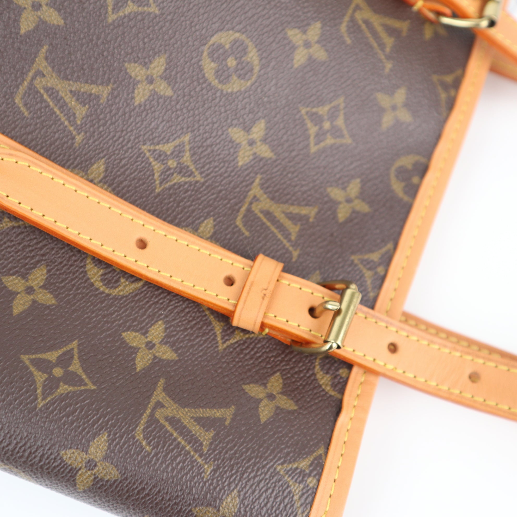 C2506R Louis Vuitton Bucket Bag Monogram Canvas Bucket GM Bag | Pre-Owned Excellent Brown Monogram Canvas