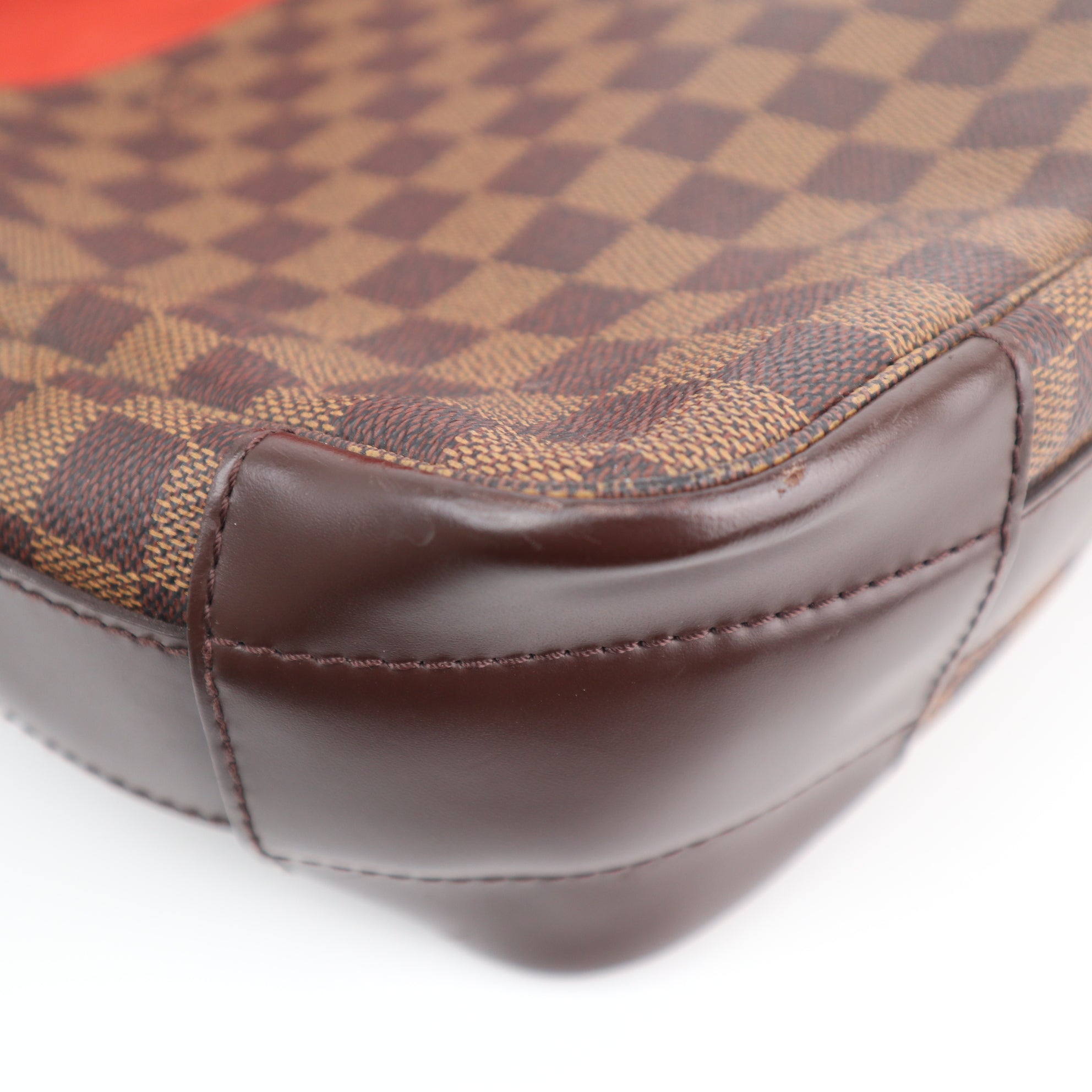 Louis Vuitton Damier Canvas Ebene Bastille Shoulder Bag C1639 | Pre-Owned Excellent Brown Damier Ebene Canvas
