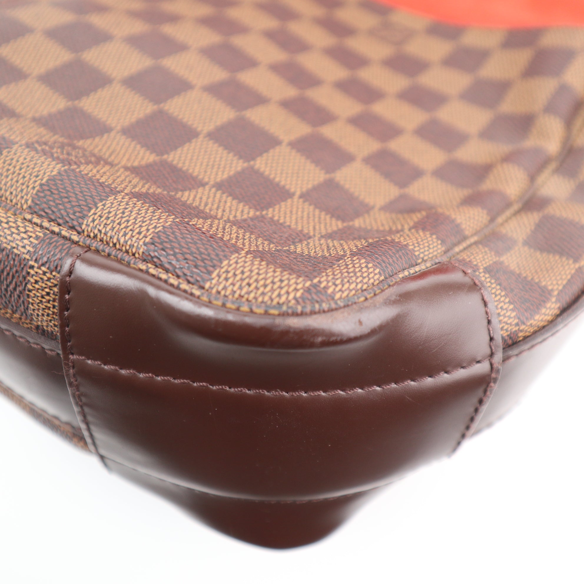 Louis Vuitton Damier Canvas Ebene Bastille Shoulder Bag C1639 | Pre-Owned Excellent Brown Damier Ebene Canvas