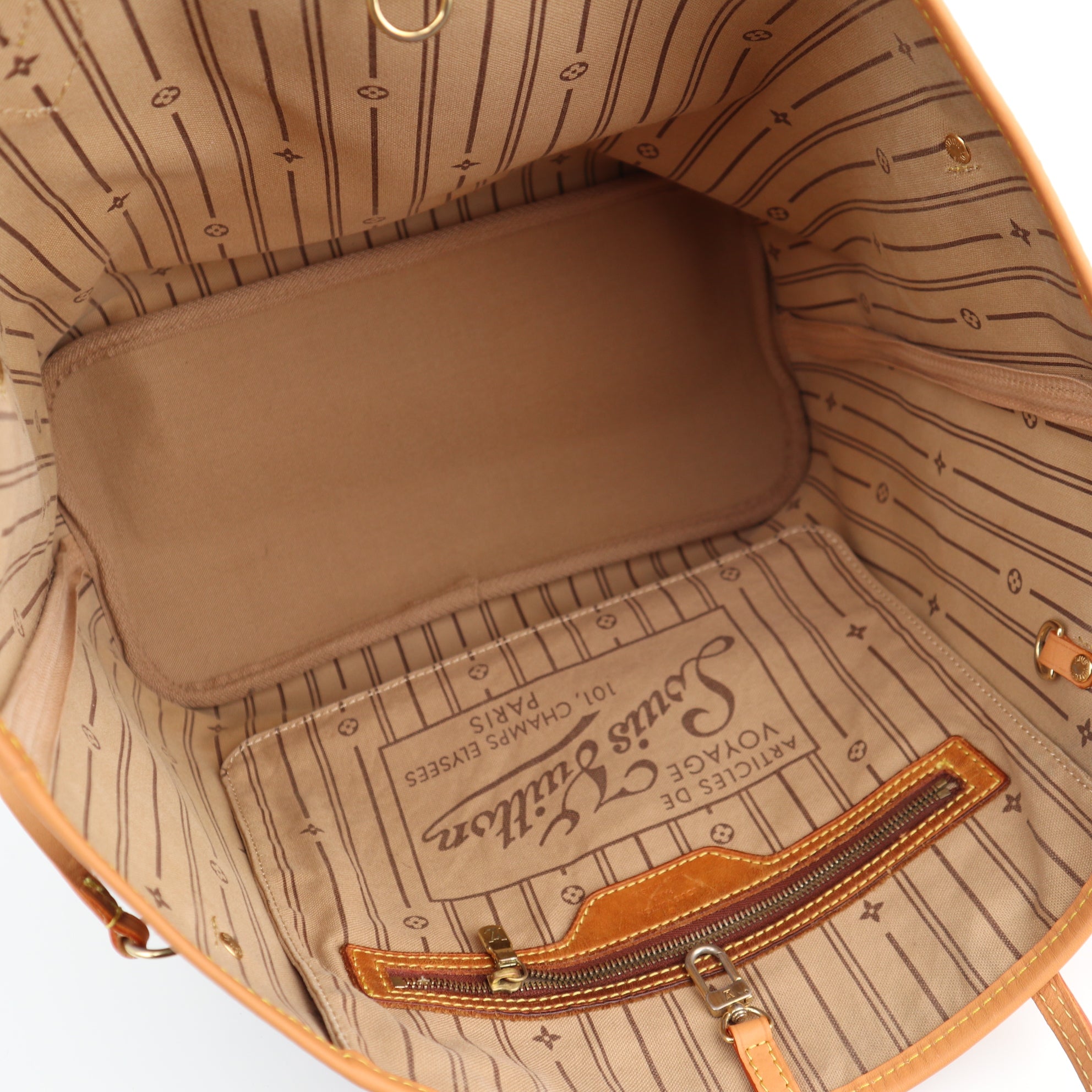 Louis Vuitton Monogram Canvas Neverfull MM Shoulder Bag C1643R | Pre-Owned Excellent Brown Monogram Canvas