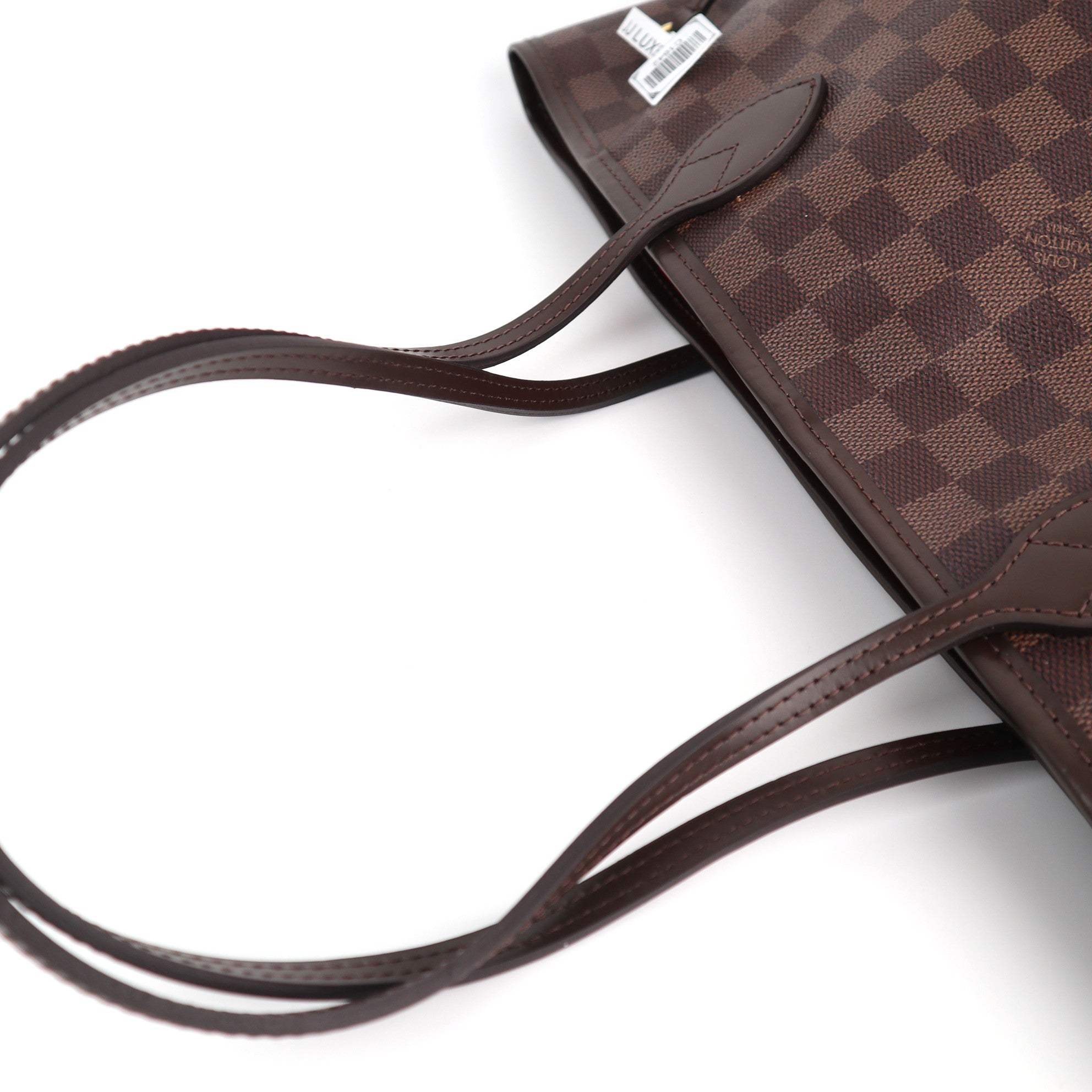 Louis Vuitton Damier Ebene Neverfull MM Shoulder Bag C1642R | Pre-Owned Excellent Brown Damier Ebene Canvas