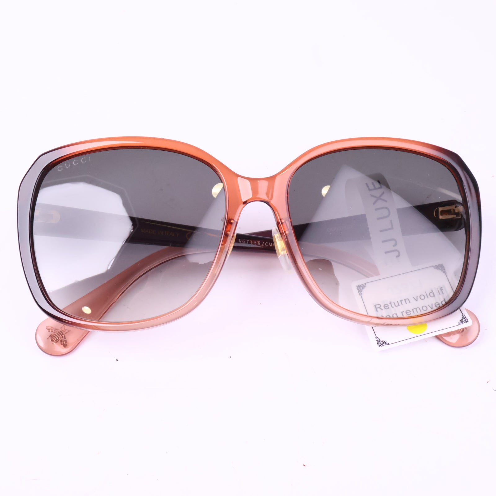 J2871 Gucci Sunglasses GG Sunglasses Red-Violet | Pre-Owned Red-Violet Canvas, Acetate / Metal/GG