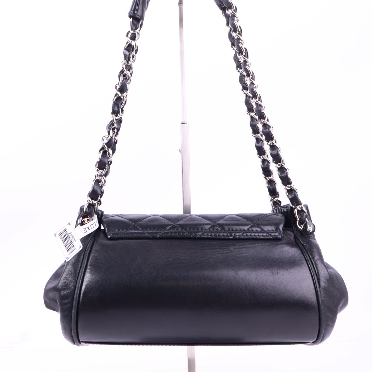 J2845 Chanel Shoulder Bag Lambskin Accordion Shoulder Bag | Pre-Owned Leather