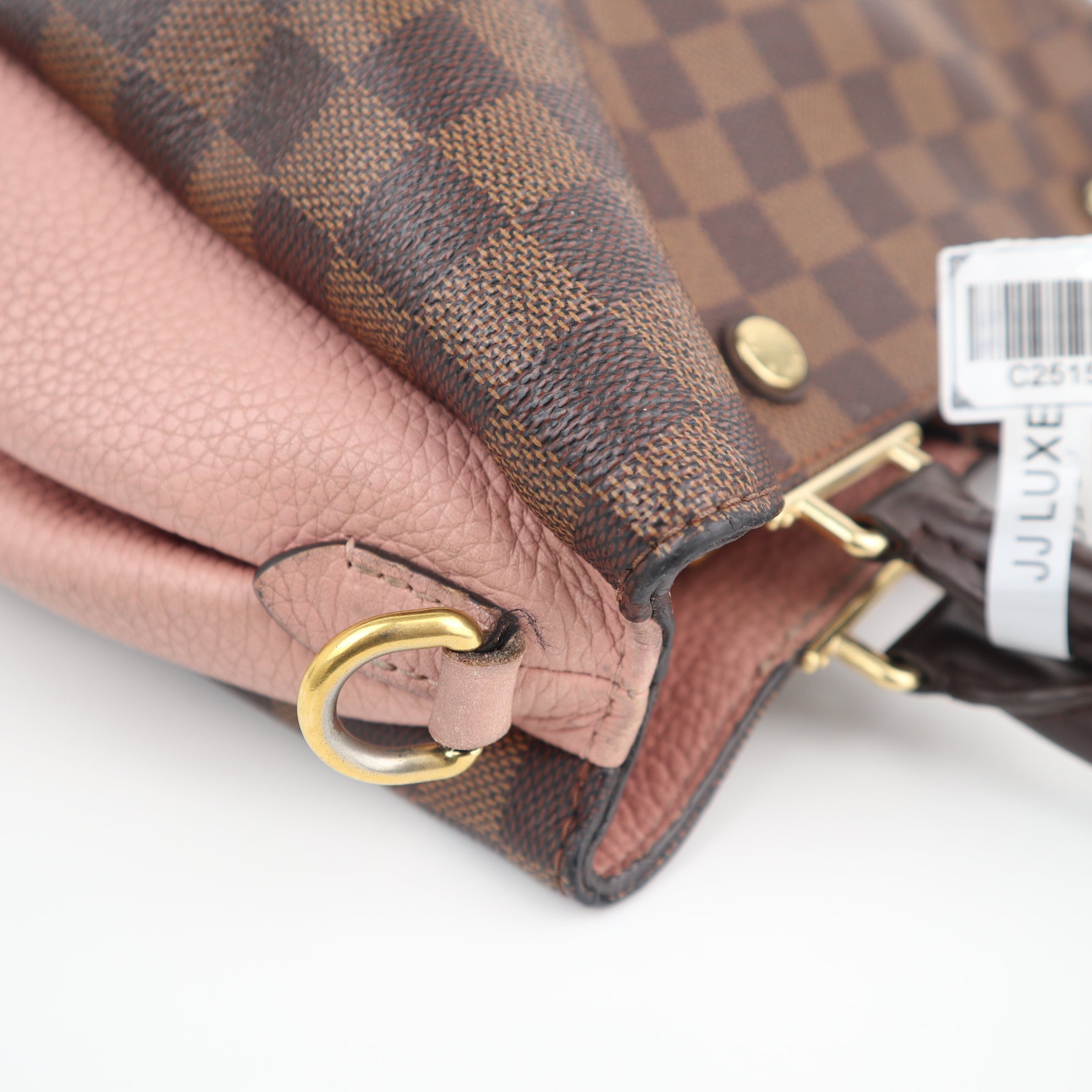 C2515 Louis Vuitton Shoulder Bag Brittany Damier Ebene Shoulder Bag | Pre-Owned Very Good Brown Damier Ebene Coated Canvas