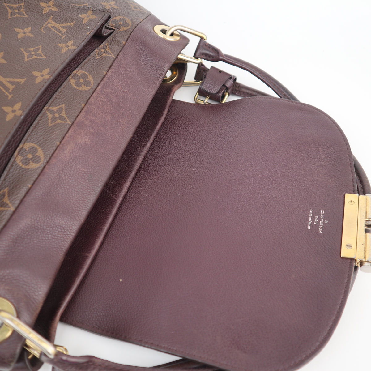 C2517 Louis Vuitton Shoulder Bag Monogram Olympe | Pre-Owned Very Good Brown Monogram Coated Canvas