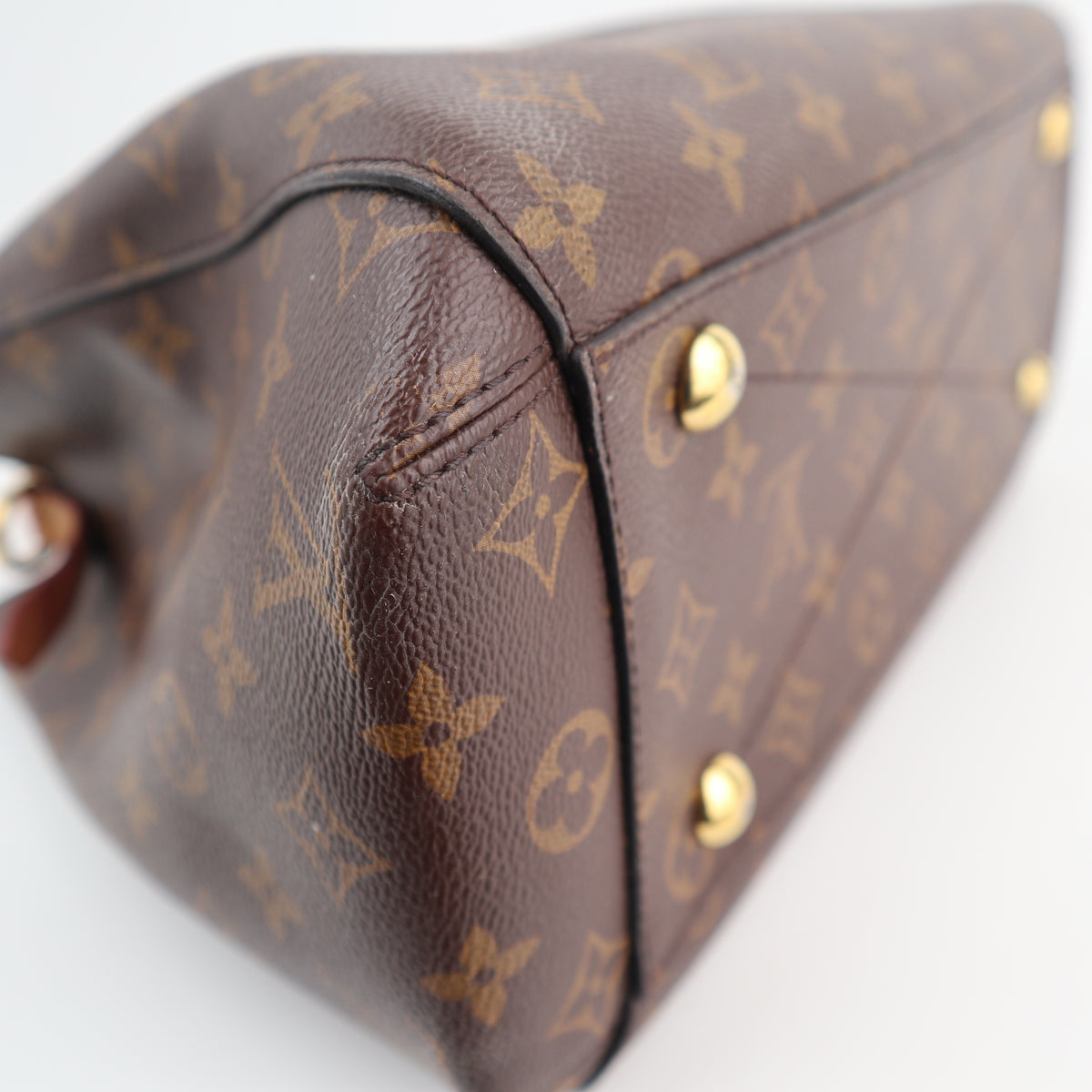 C2519R Louis Vuitton Top Handle Bag Monogram Montaigne BB | Pre-Owned Very Good Brown Monogram Coated Canvas