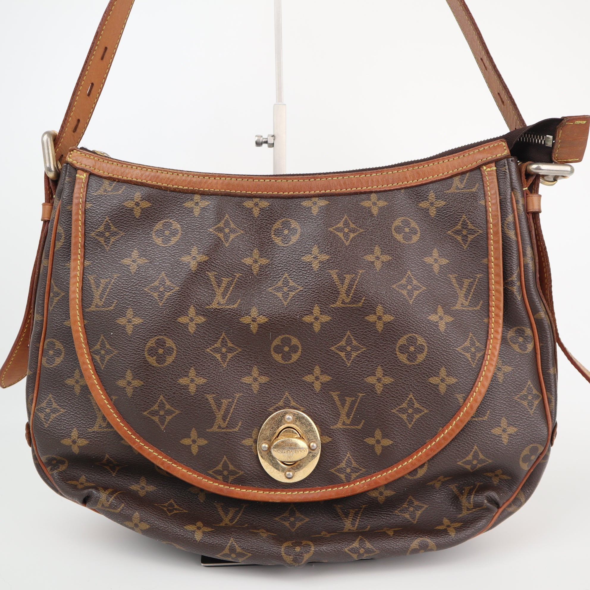 Louis Vuitton Monogram Tulum GM Shoulder Bag C1654 | Pre-Owned Good Brown Monogram Canvas
