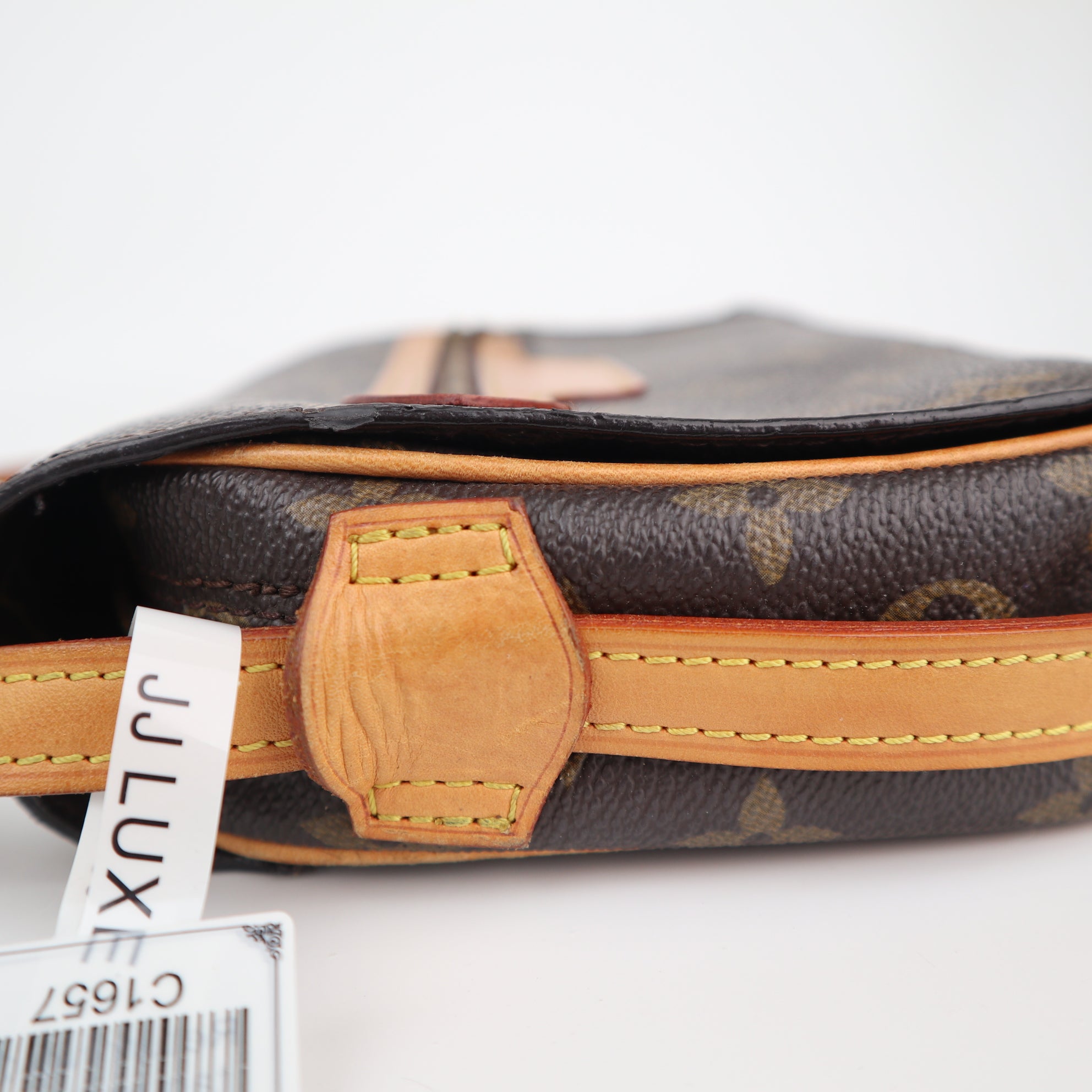 Louis Vuitton Monogram Saint Germain Shoulder Bag C1657 | Pre-Owned Very Good Brown Monogram Canvas