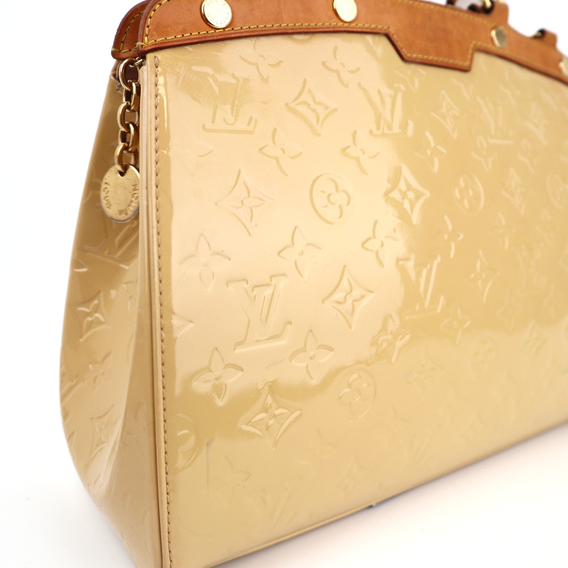 Louis Vuitton Monogram Vernis Brea Shoulder Bag C1666R | Pre-Owned Very Good Brown Monogram Canvas